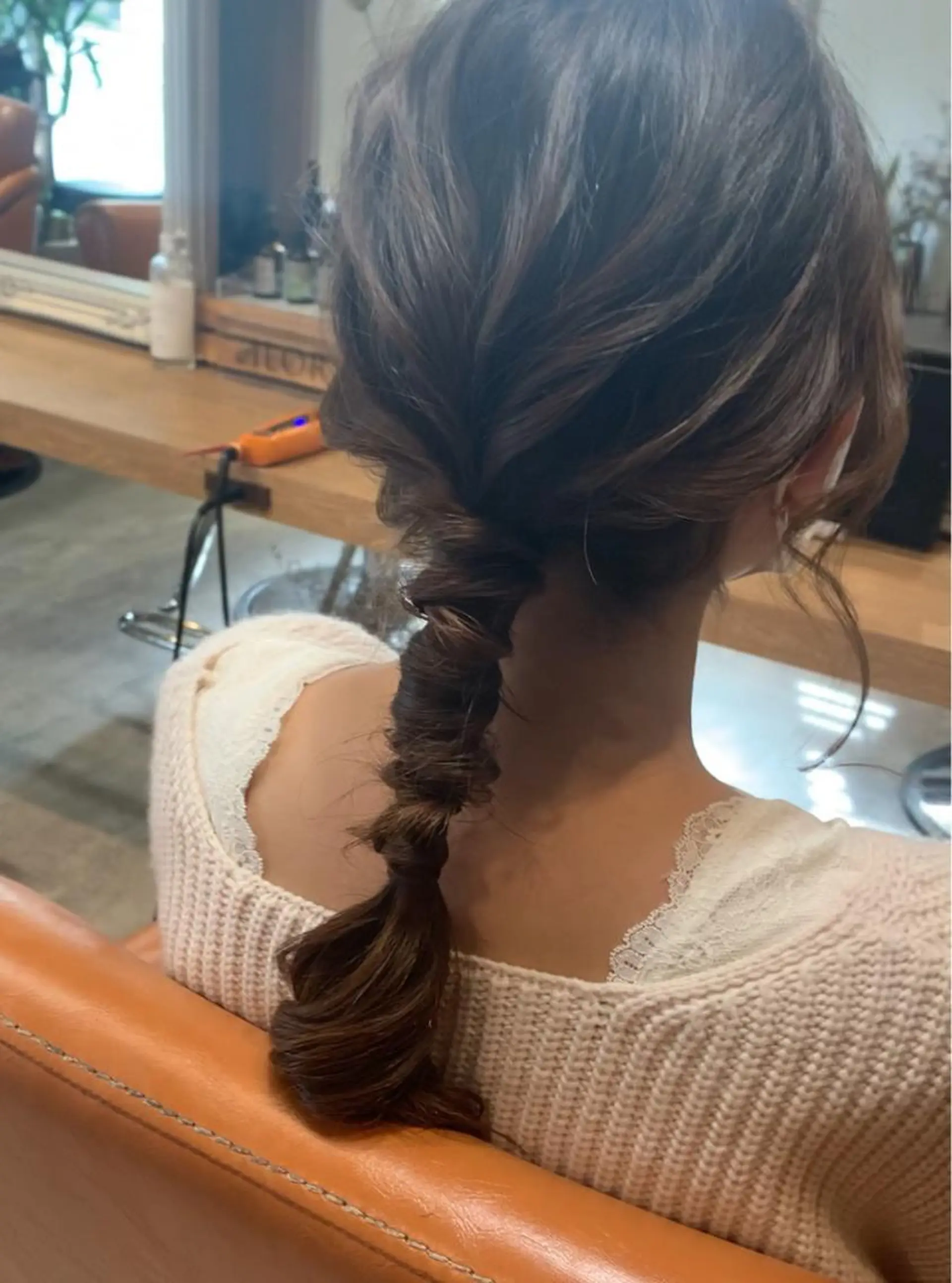 ヘアアレンジ デート HARE 川崎晴佳のヘアスタイル