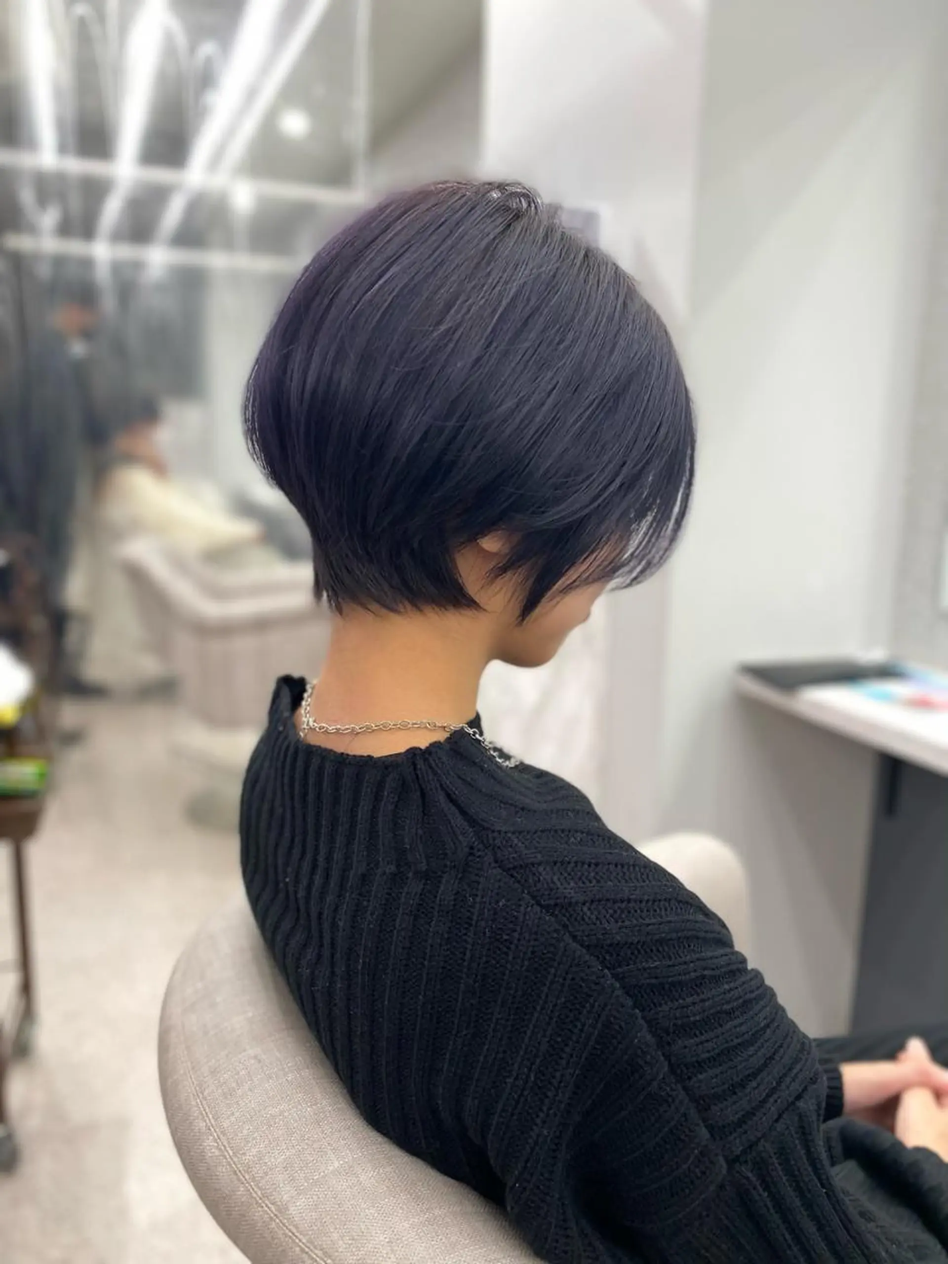 ショート 京都レイヤーカット/ 縮毛矯正/羽柴りくのヘアスタイル