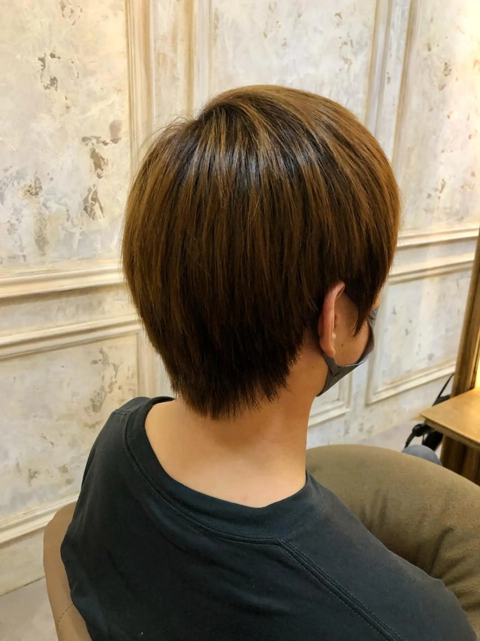 ショート メンズ Carina所属・セン北徒歩５分 キシタクのヘアスタイル