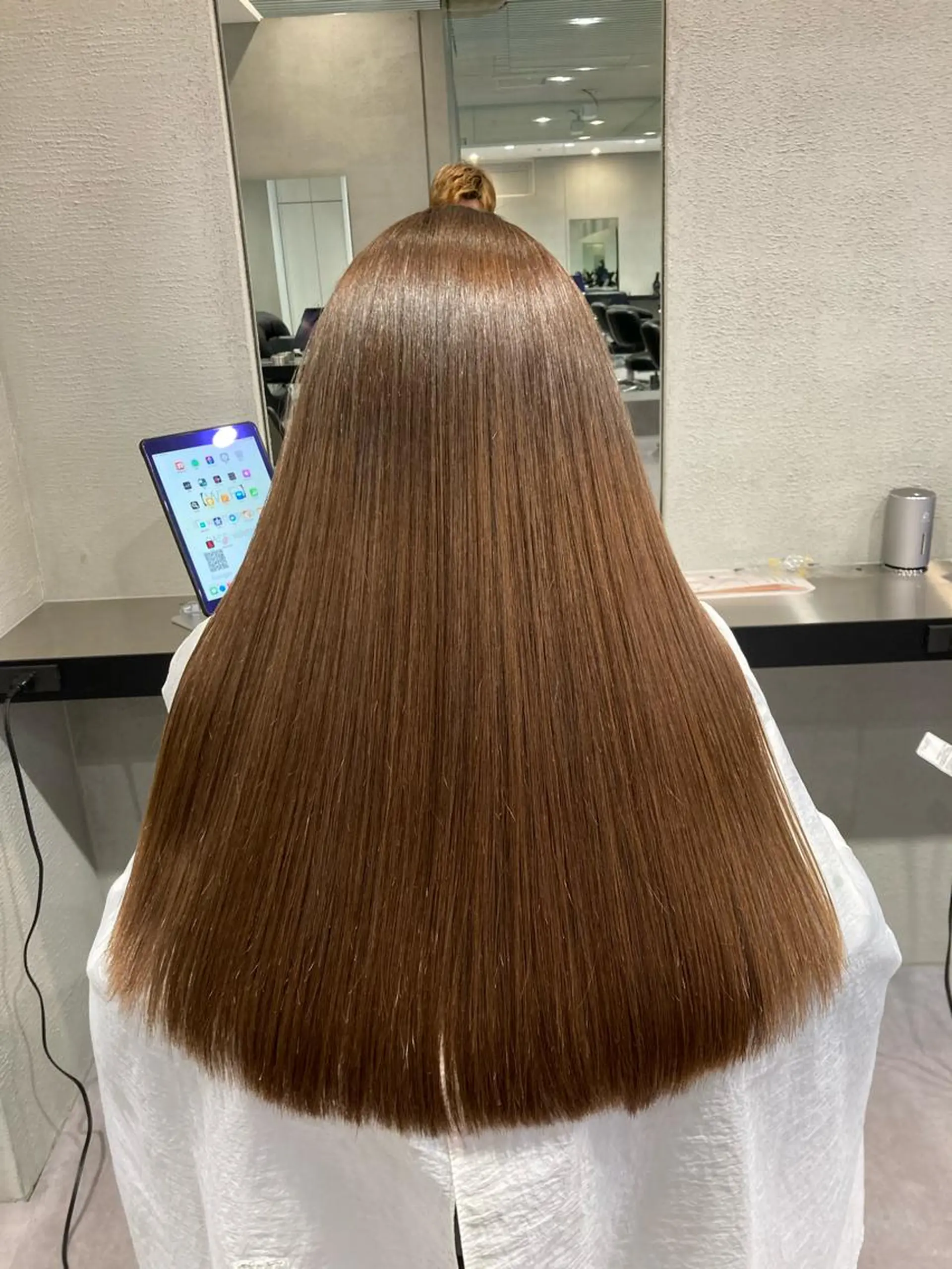 ロング カラー 豊中/メンズ特化 岡田 龍之介のヘアスタイル