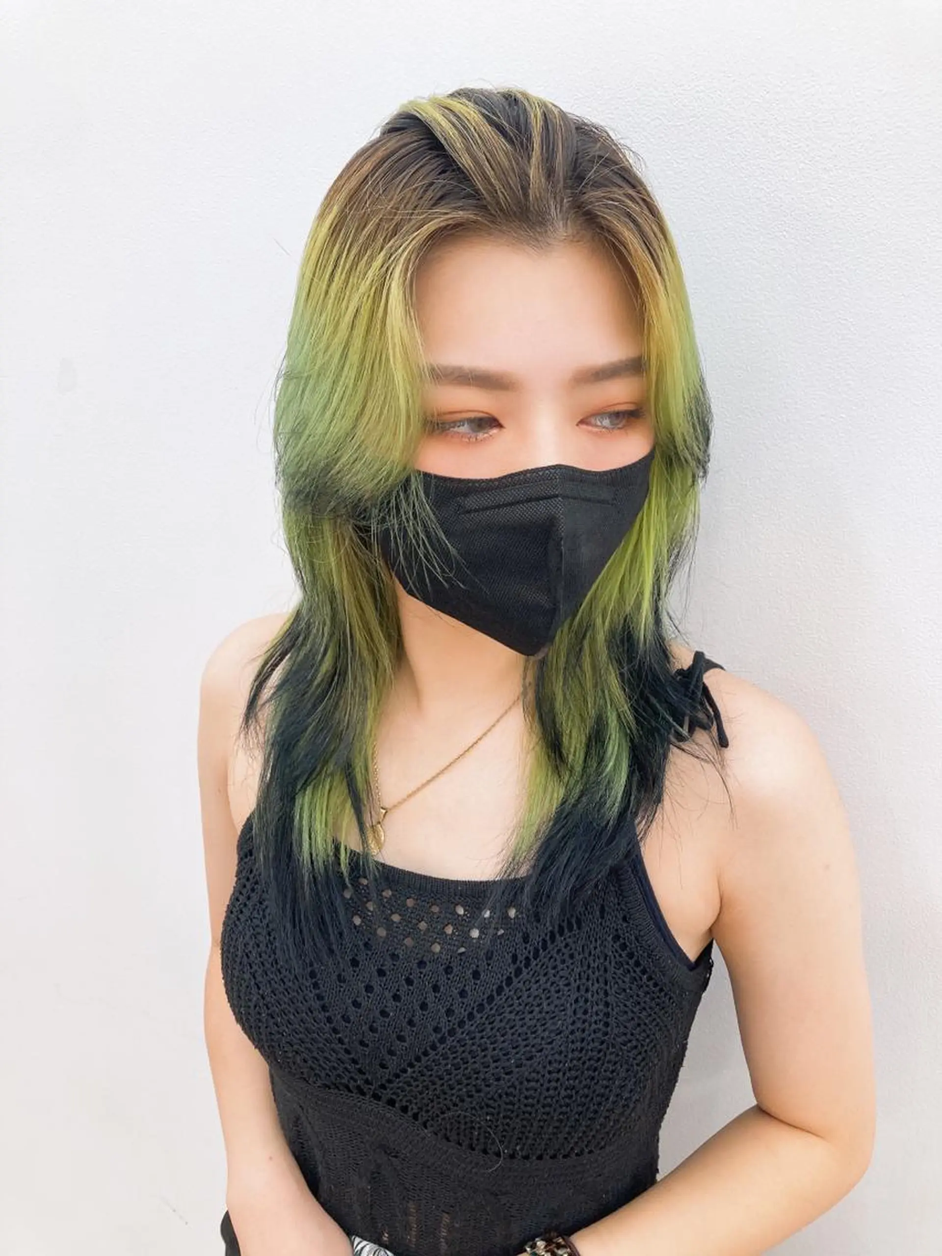 セミロング MiRI💜地毛級 エクステ✖似合わせ技のヘアスタイル