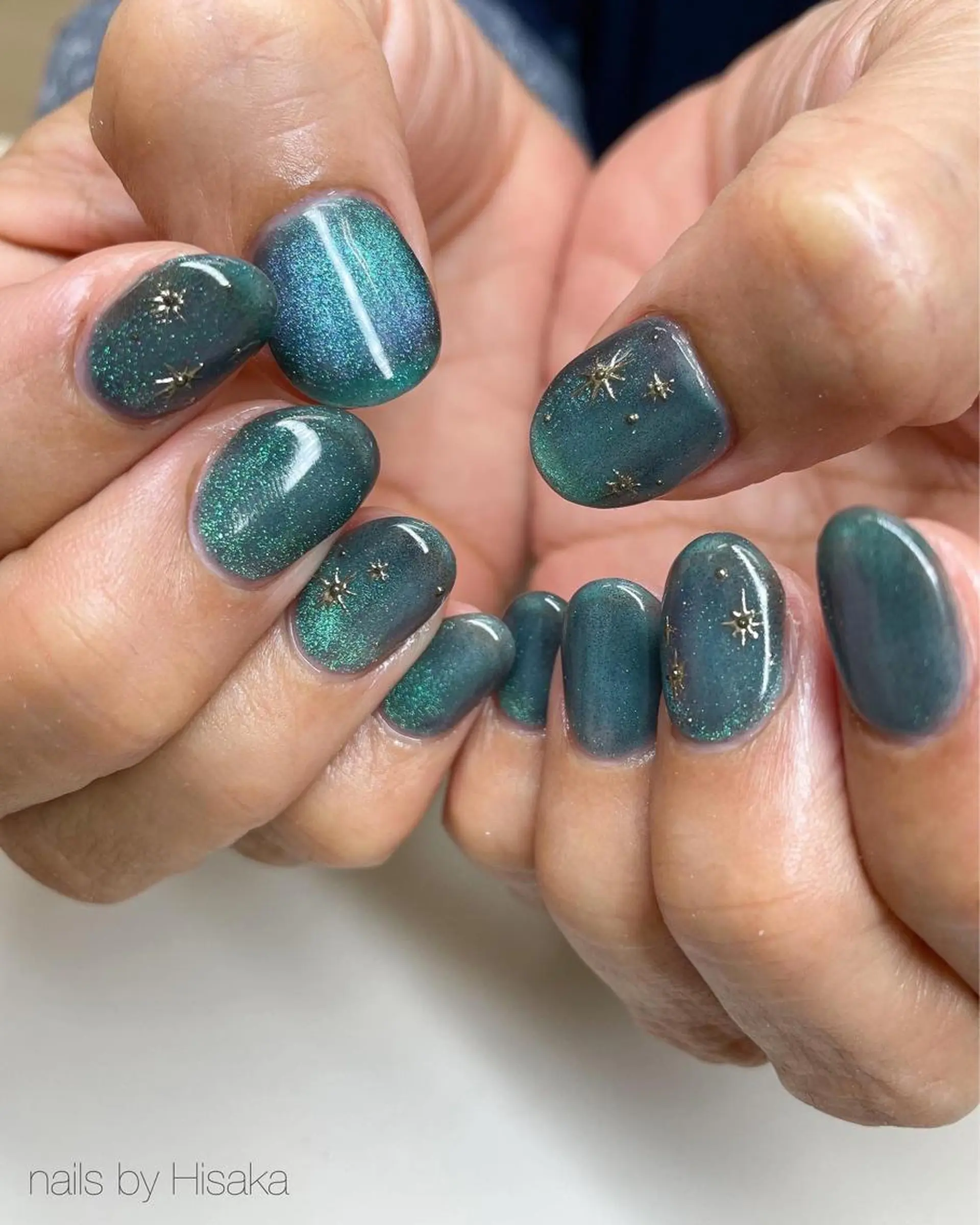 ネイル ハンドネイル Hisaka Mikiのネイルデザイン