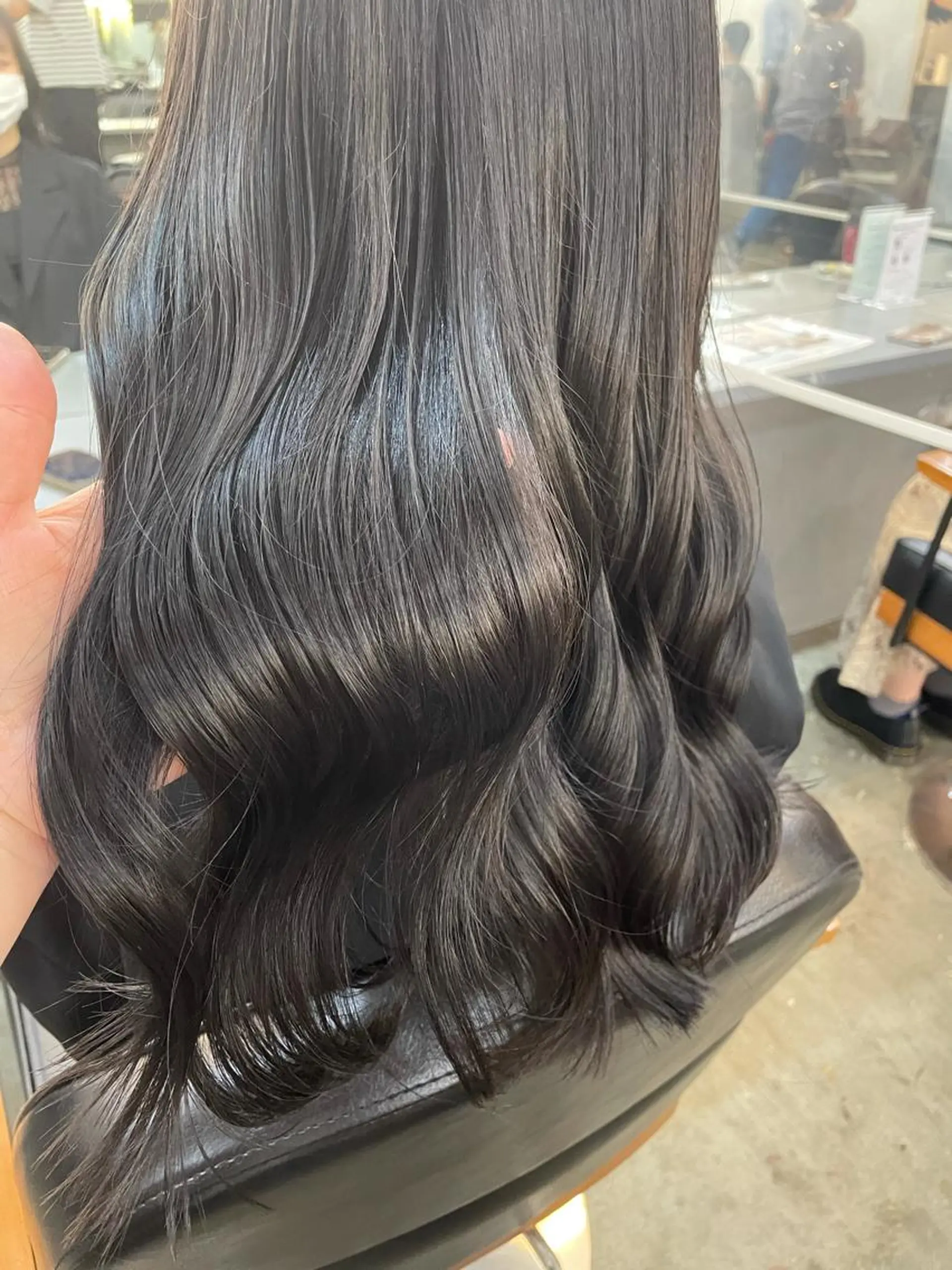 ロング トリートメント 🤍韓国ヘア🇰🇷 タバタサオリ🤍のヘアスタイル