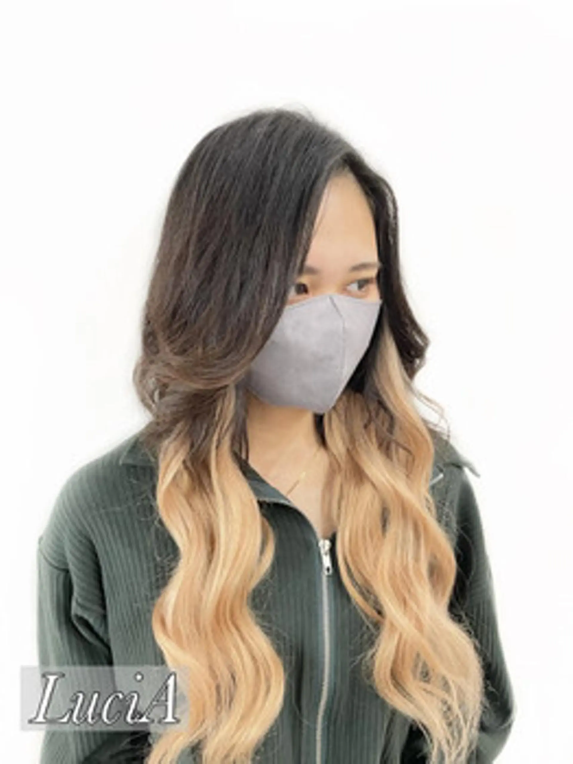 カラー ヘアアレンジ LuciA/エクステ カラーのヘアスタイル