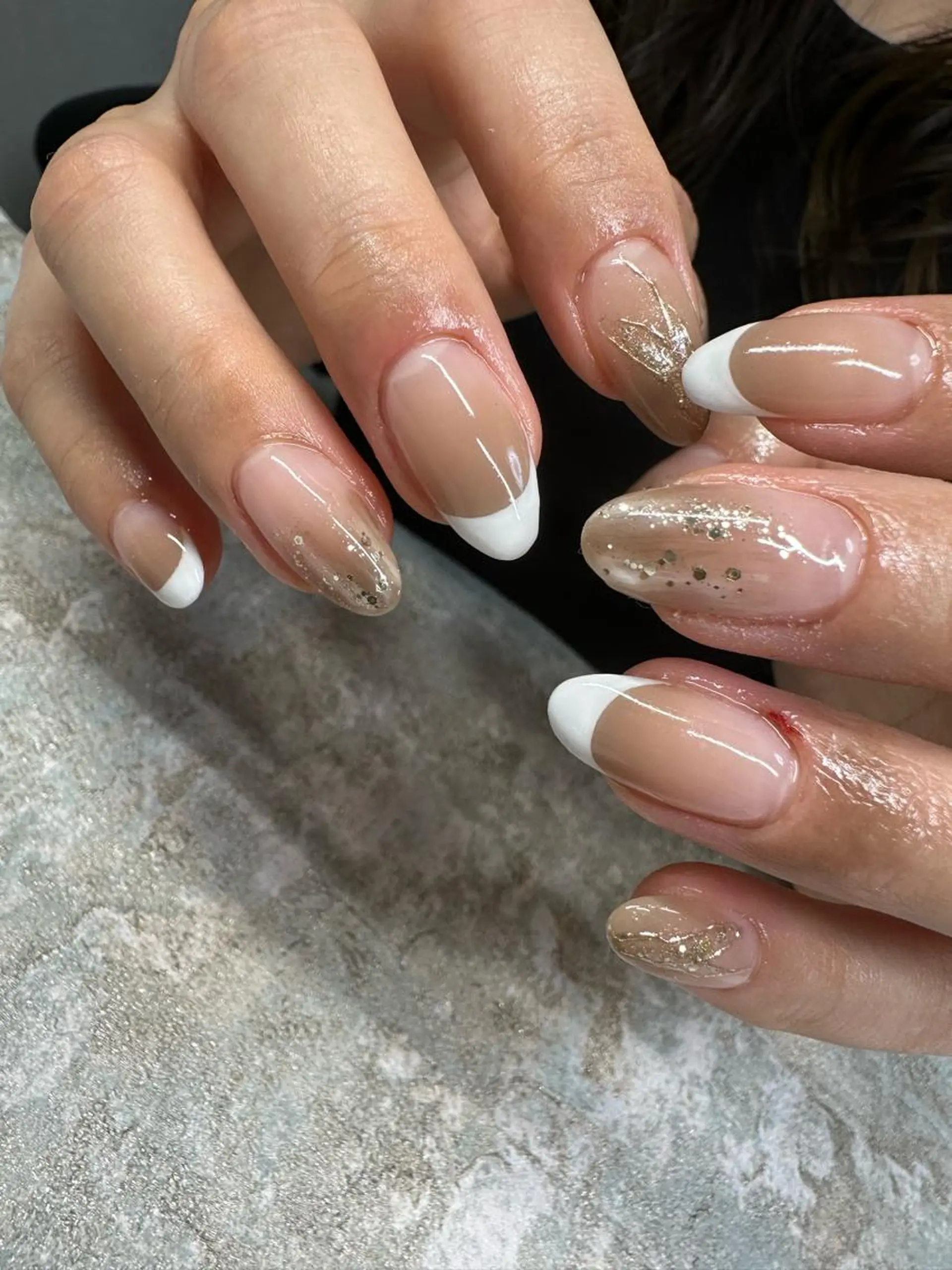 ロング カラー ヘアアレンジ キッズ ネイル マツエク・マツパ アイブロウ 福田 加奈のネイルデザイン