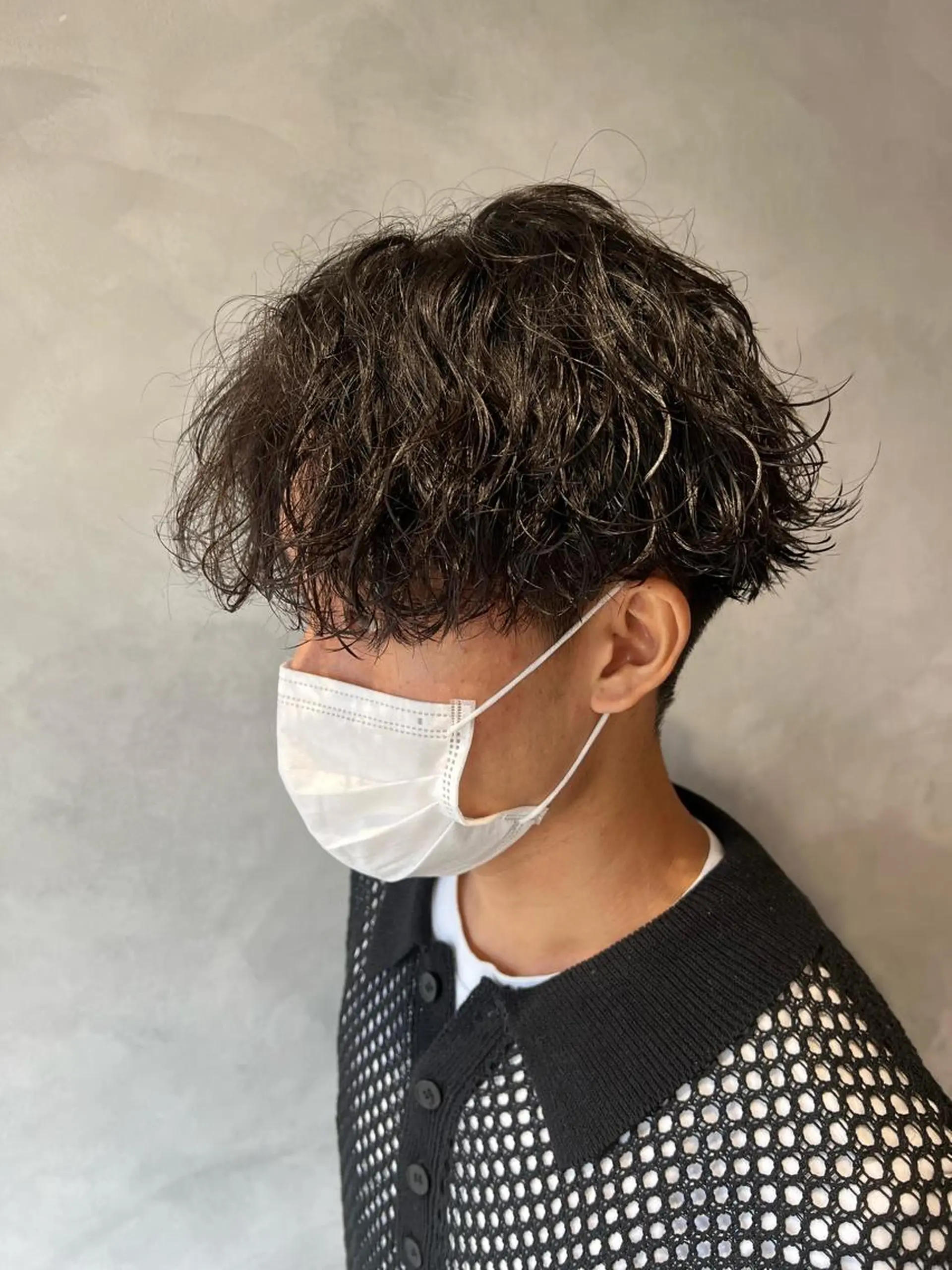 ミディアム ミディアムパーマ GRACE 並河佳祐のヘアスタイル