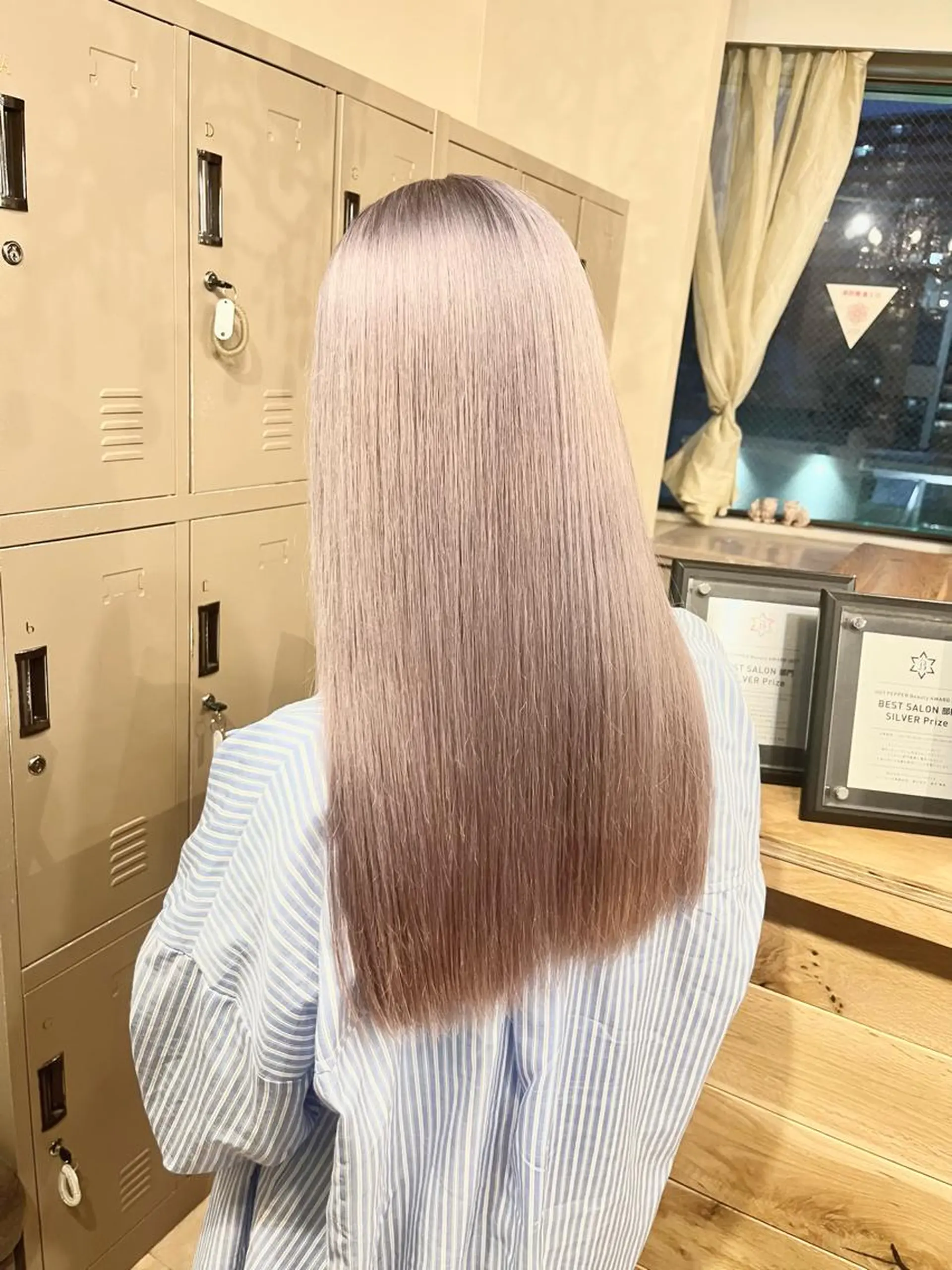 ロング カラー S.BLOOM 川崎 翔哉のヘアスタイル