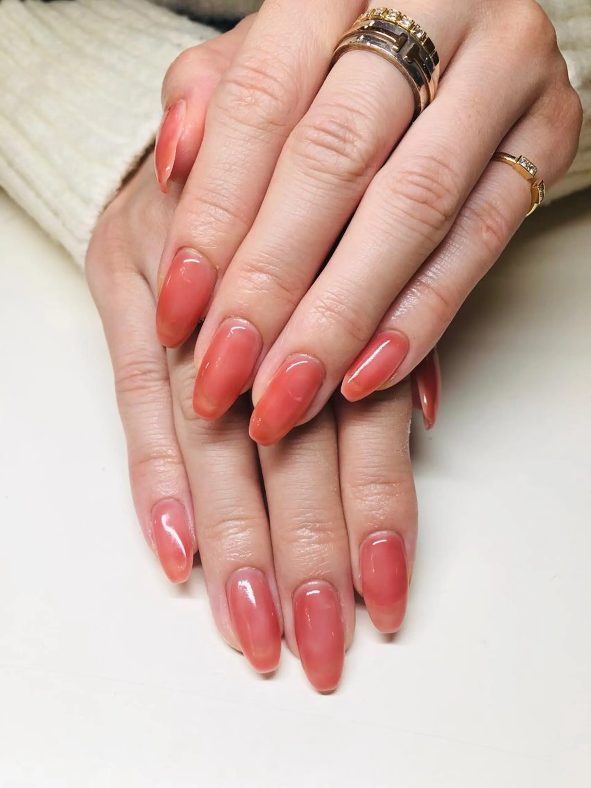 ネイル 持ち込み いちじゅう あおいのネイルデザイン