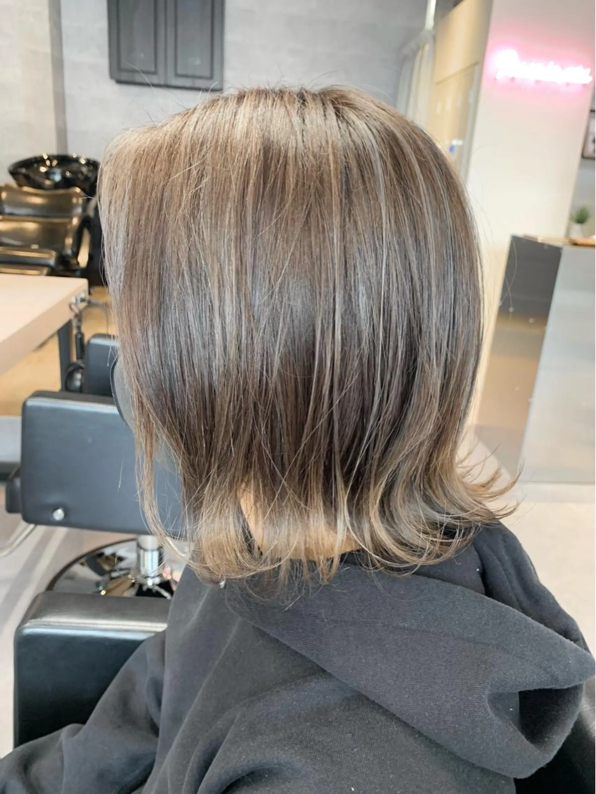 ミディアム カラー カット ヘアカラー トリートメント ❤️Ruminate 日暮里店❤️のヘアスタイル