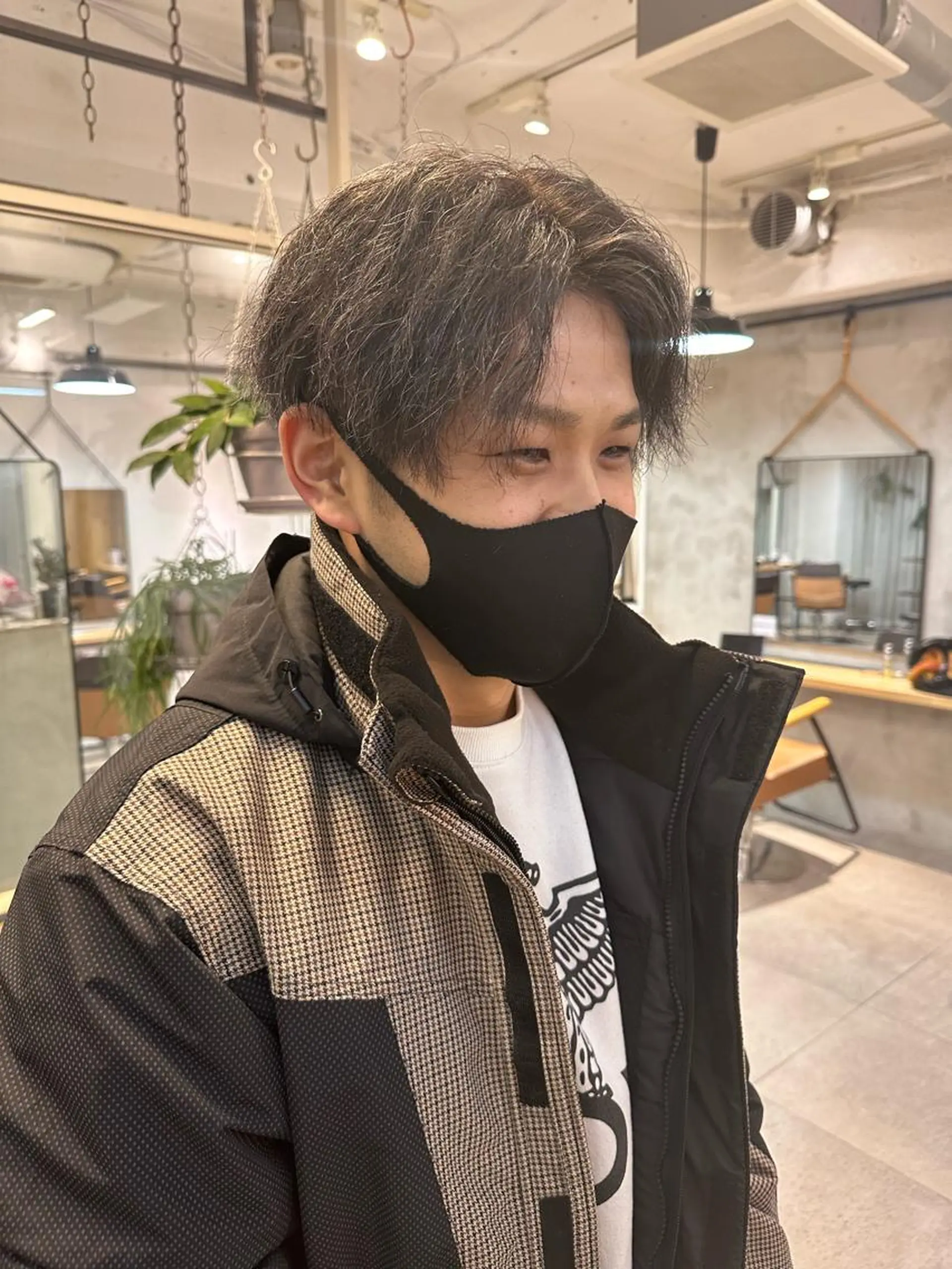 カラー メンズ REINA☁️透明感 カラー/ぷつっと♡のヘアスタイル