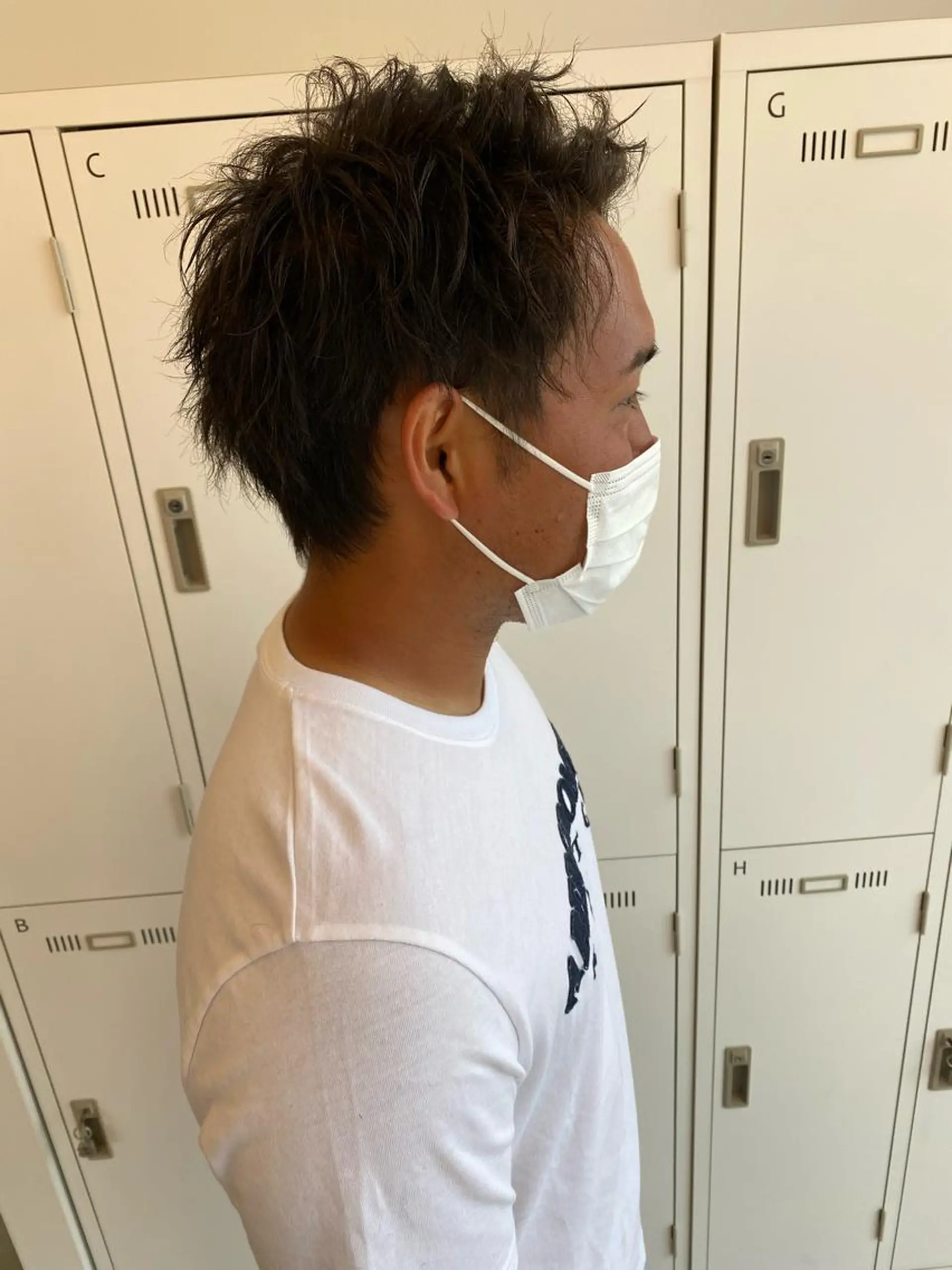 パーマ メンズ YUNA ユウナのヘアスタイル