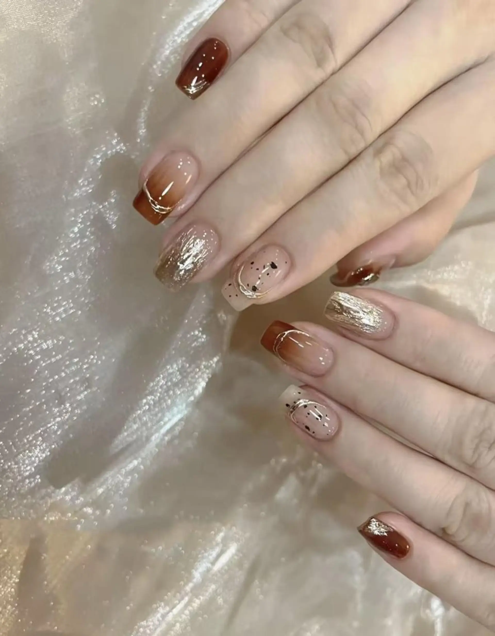 ネイル アートネイル ジェルネイル 韓国ネイル 持ち込み パラジェル ハンドネイル ハンドケア Hana Bloom Nail Labのネイルデザイン