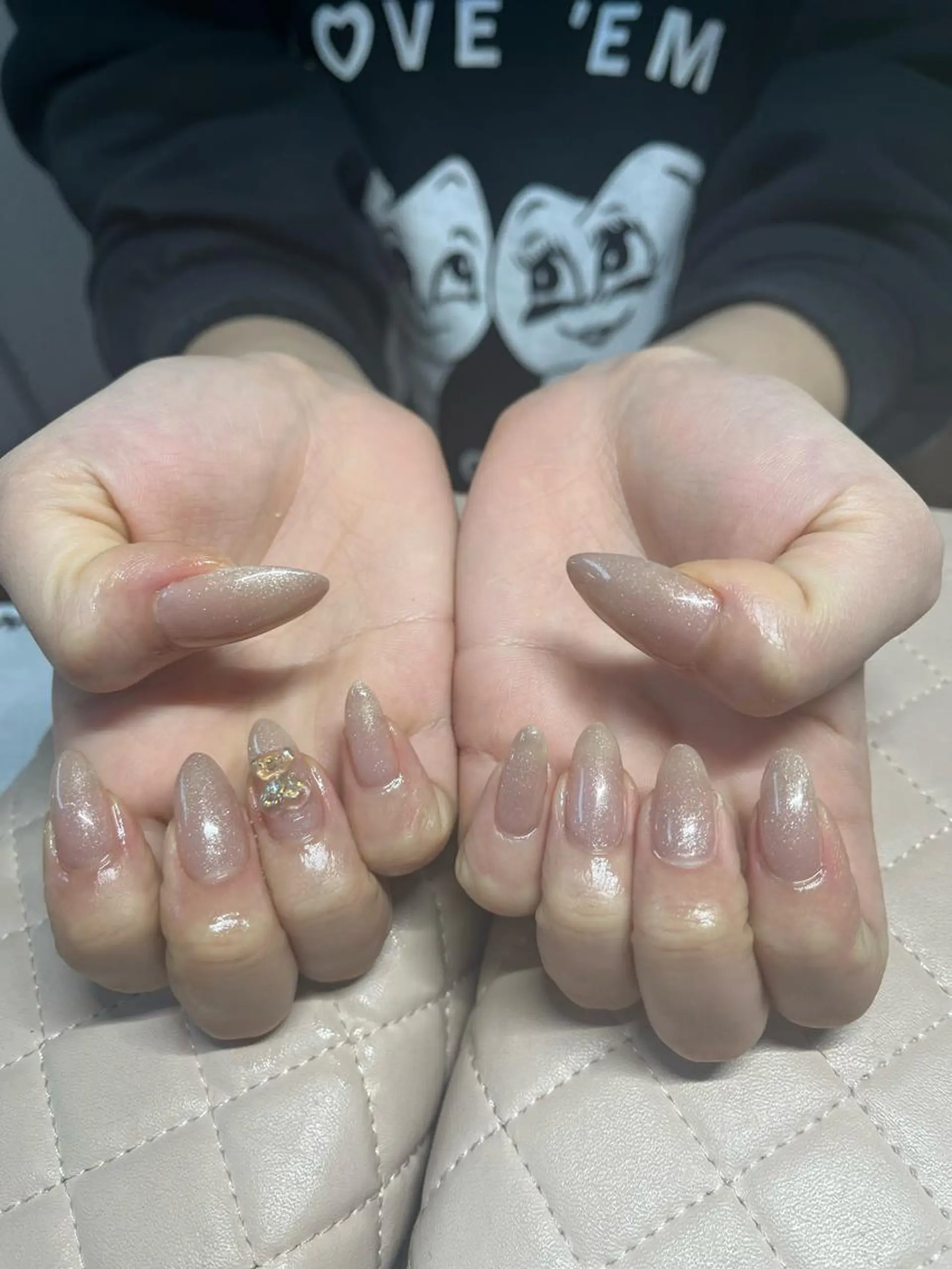 ネイル ハンドネイル goldgleams ちなのネイルデザイン