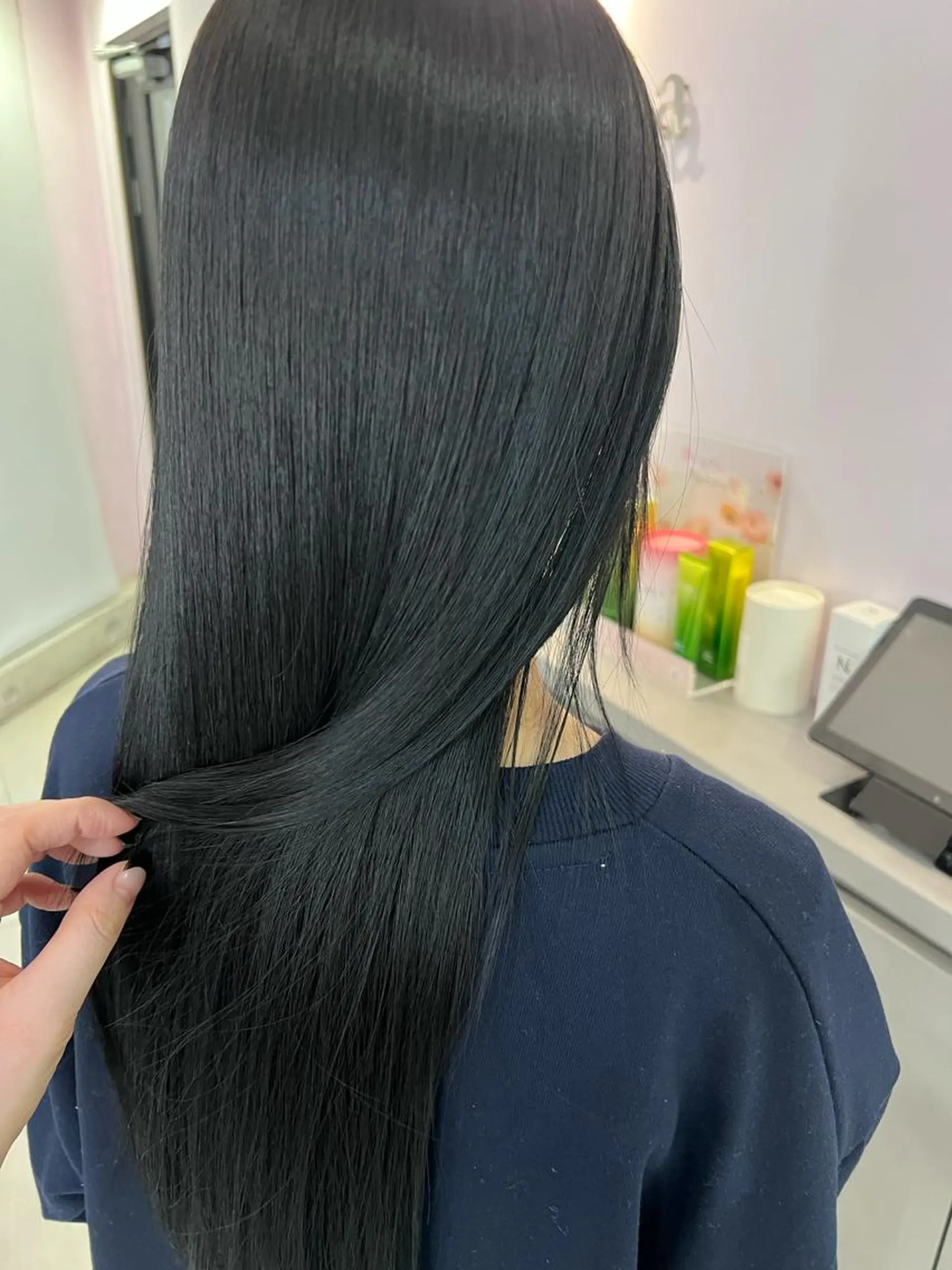 ロング Eleanor 池袋 ミカのヘアスタイル