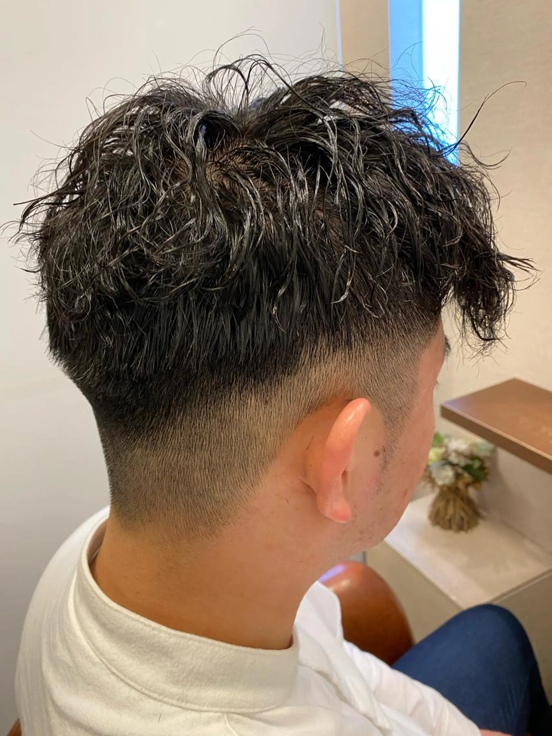 パーマ メンズ カット ヘアカラー パーマ ヘッドスパ liL hair lounge所属・liL  hair サトウリョウタのヘアスタイル