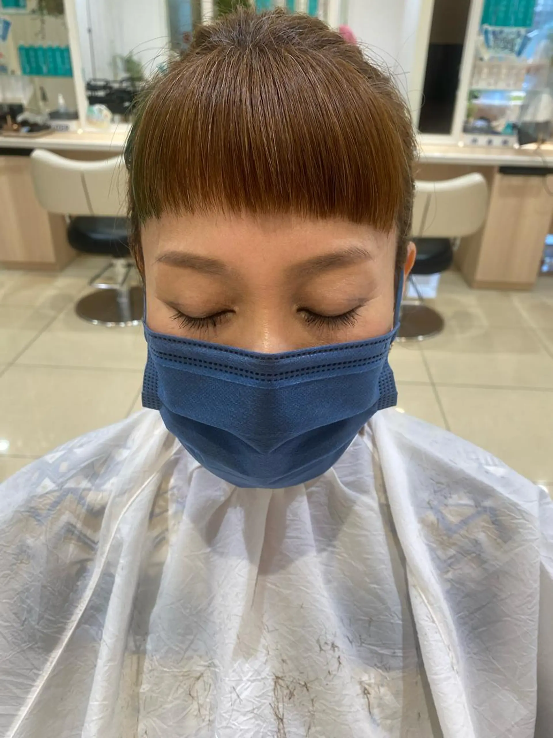 🩵波巻き／ツイスパ HARU💎のヘアスタイル