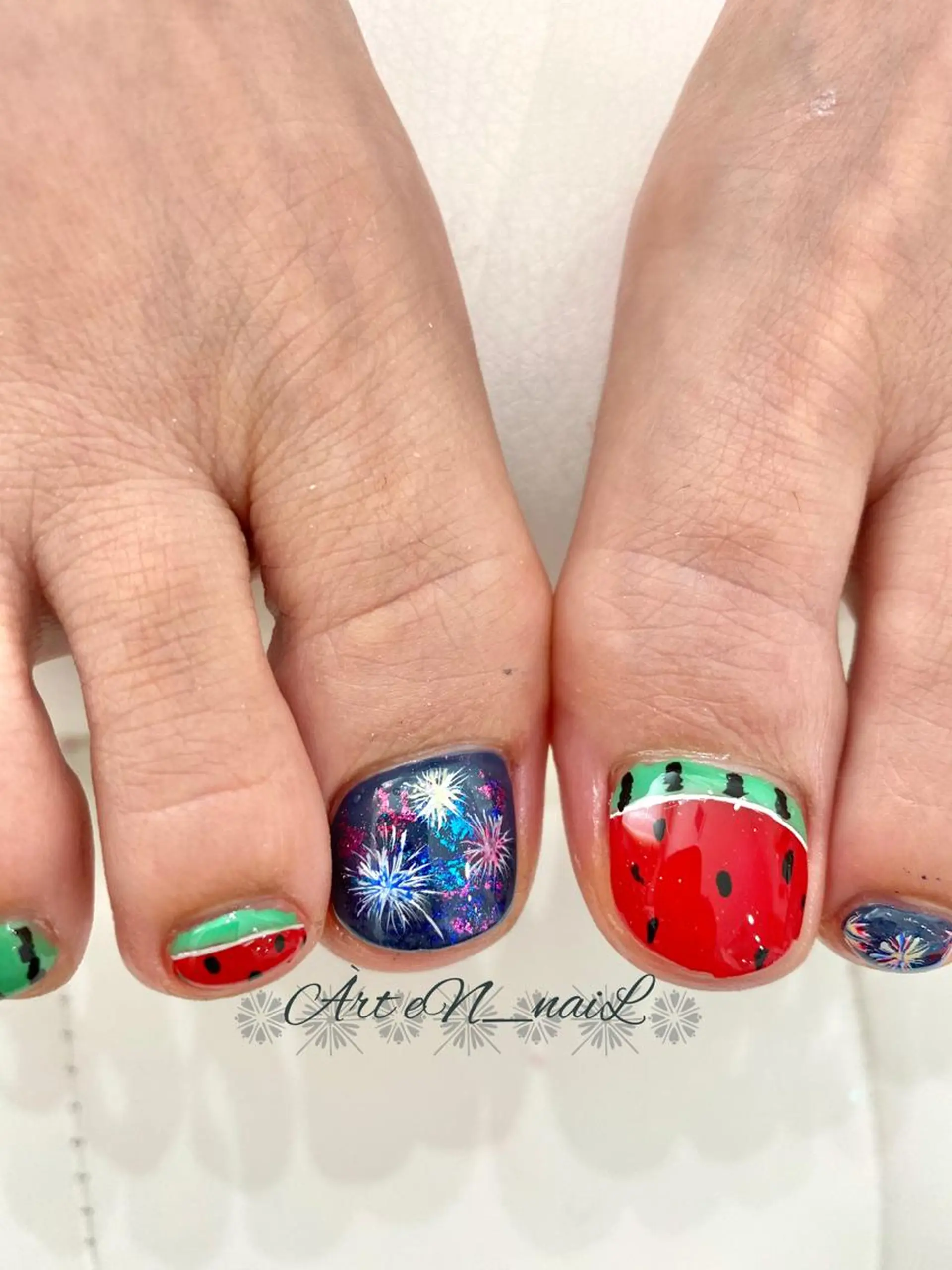 ネイル ＥＮＮＡＩＬ野中本店所属・EN_NAIL 野中本店Ayakaのネイルデザイン