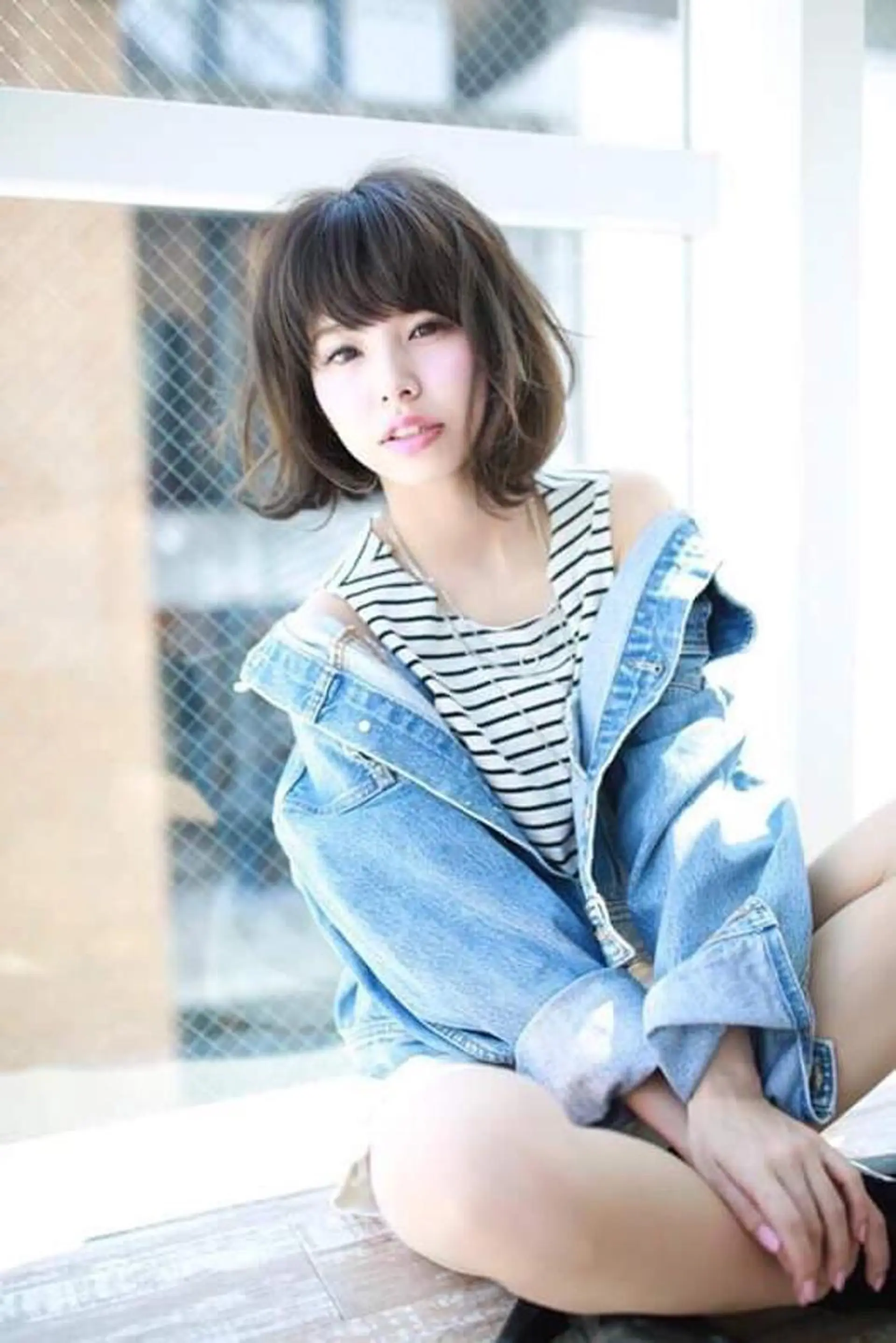 ショート カラー ✖️リーアキト LEEAKITO✖️のヘアスタイル