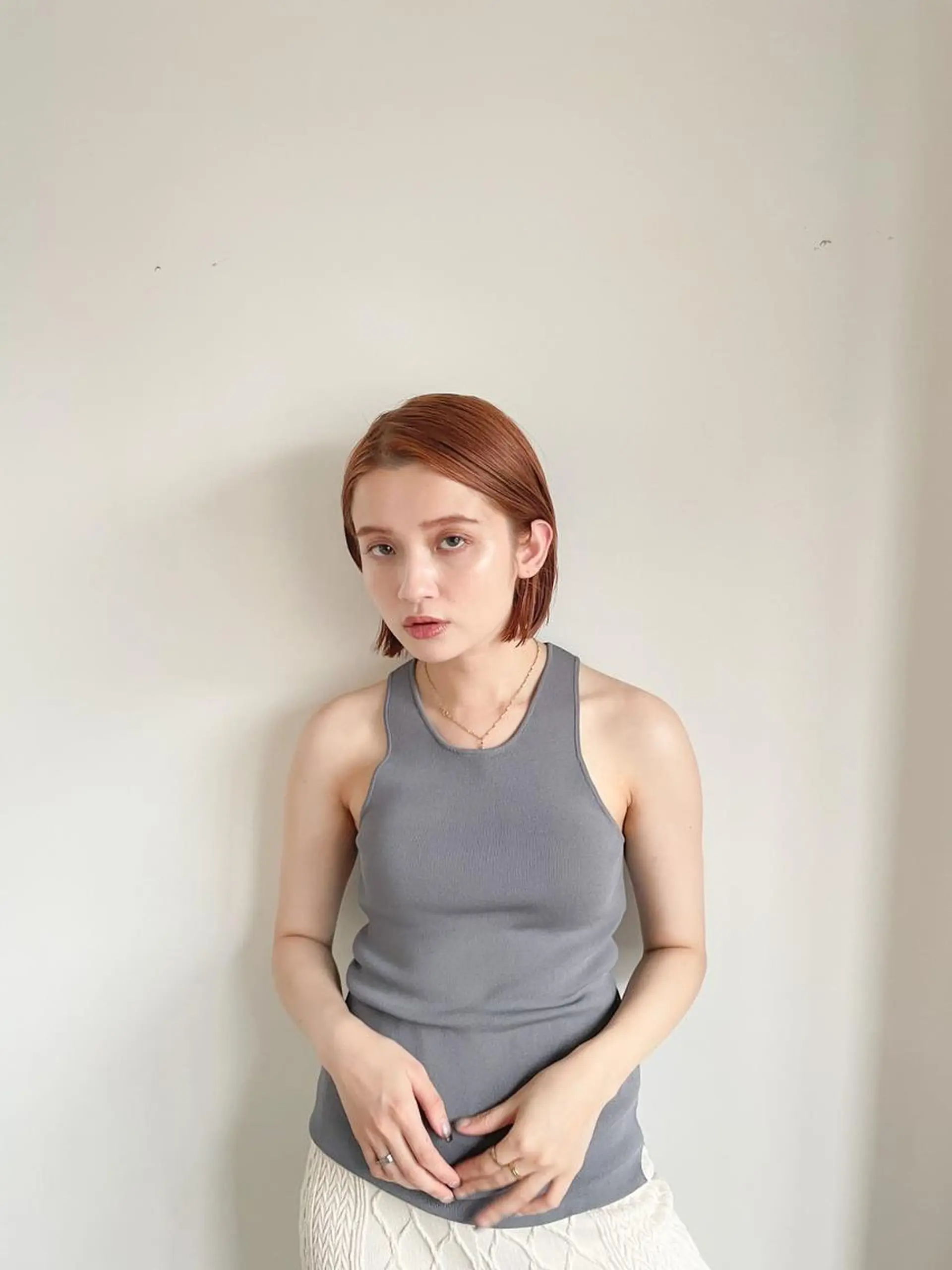 ミディアム カラー アディクシーカラー ブリーチ ブロンド ブルーカラー ハイライトカラー CEINE【セーヌ】 三軒茶屋のヘアスタイル