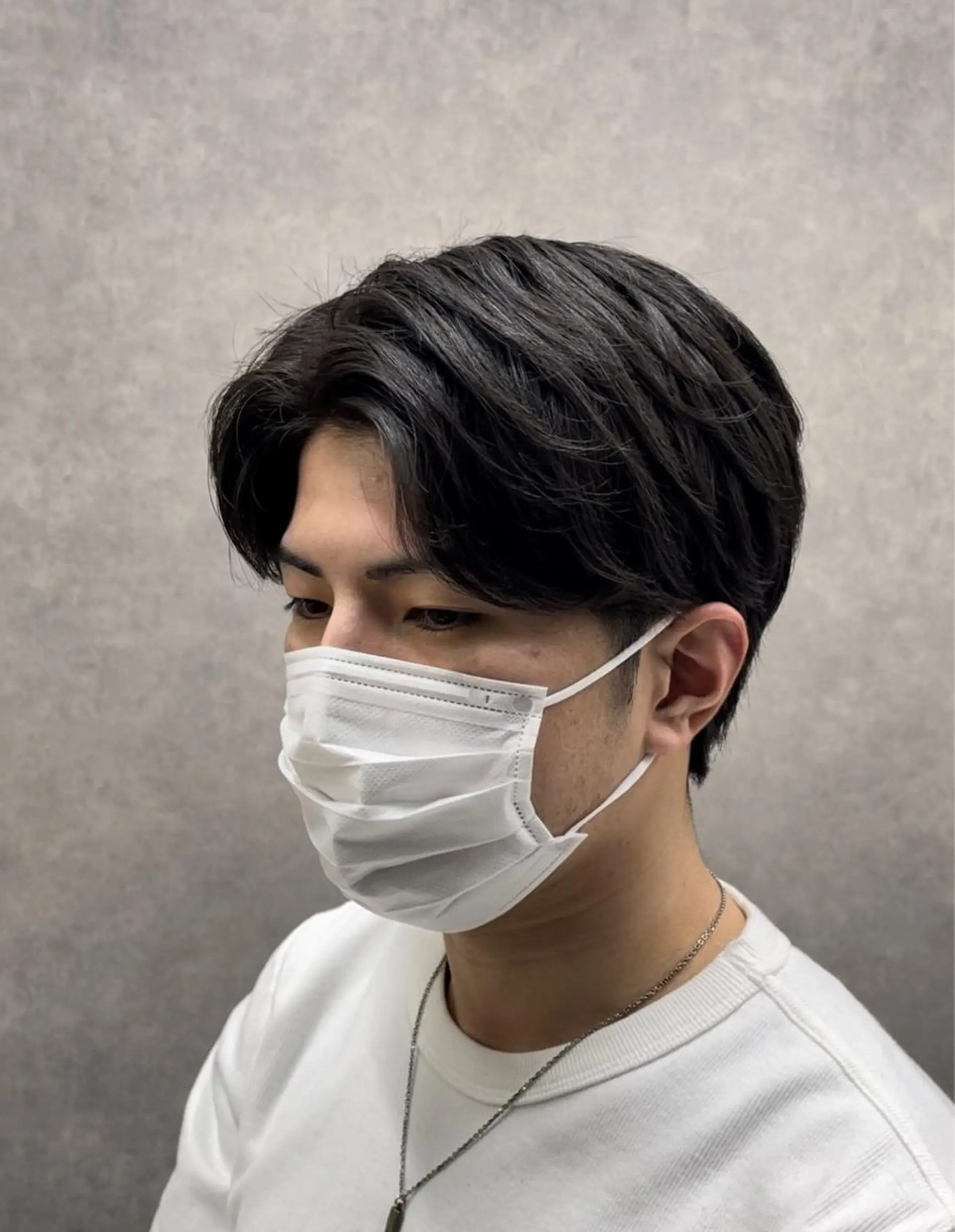 ミディアム パーマ メンズ ミディアムパーマ メンズパーマ GO TODAYシェアサロン大名店所属・濵武 尚人のヘアスタイル