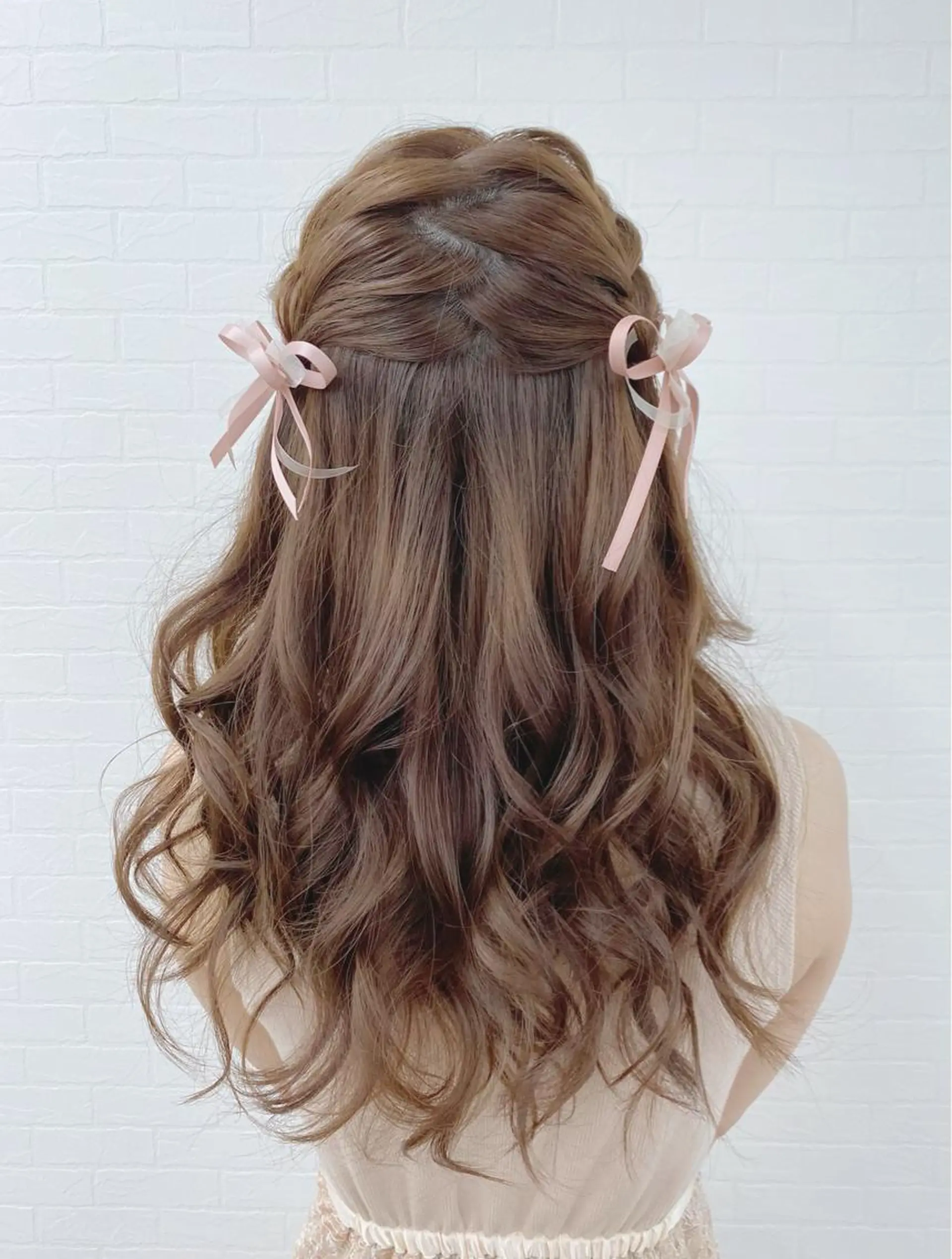 セミロング ヘアアレンジ ツインテール ヘアセット GRANLUSSO 〜グランルッソ駅前店所属・木口 嘉美のヘアスタイル