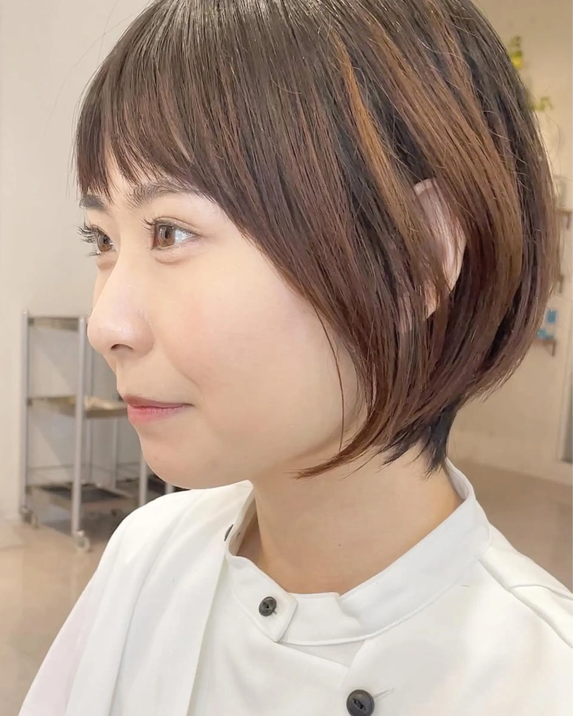 ショート ショートボブ ボブ ショートヘア 小顔カット 表参道【髪質改善】 宮嶋勇太のヘアスタイル