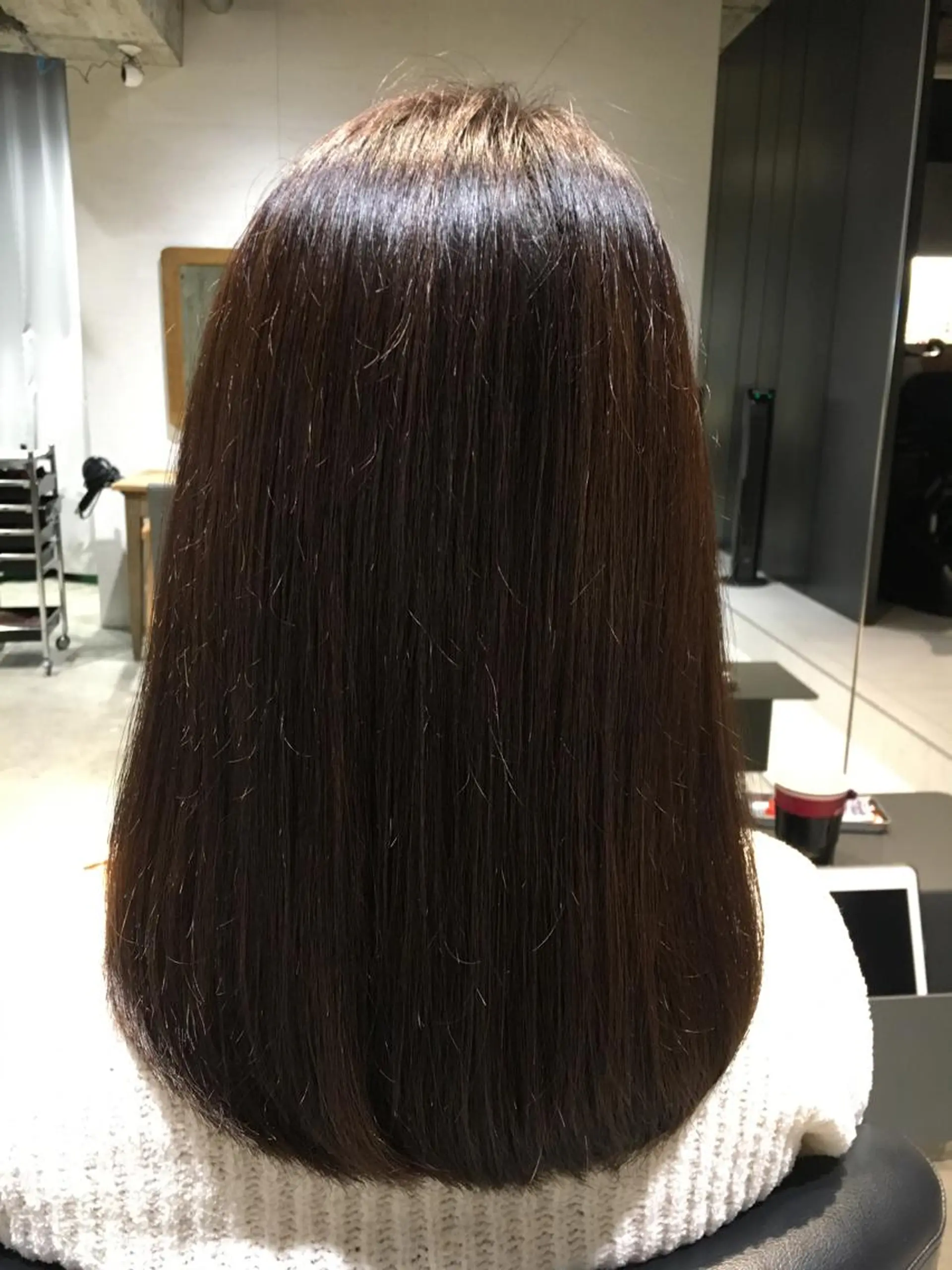 ミディアム カラー パーマ カット ヘアカラー 縮毛矯正 トリートメント 髪質改善ULTOWA ✨松井　美幸のヘアスタイル