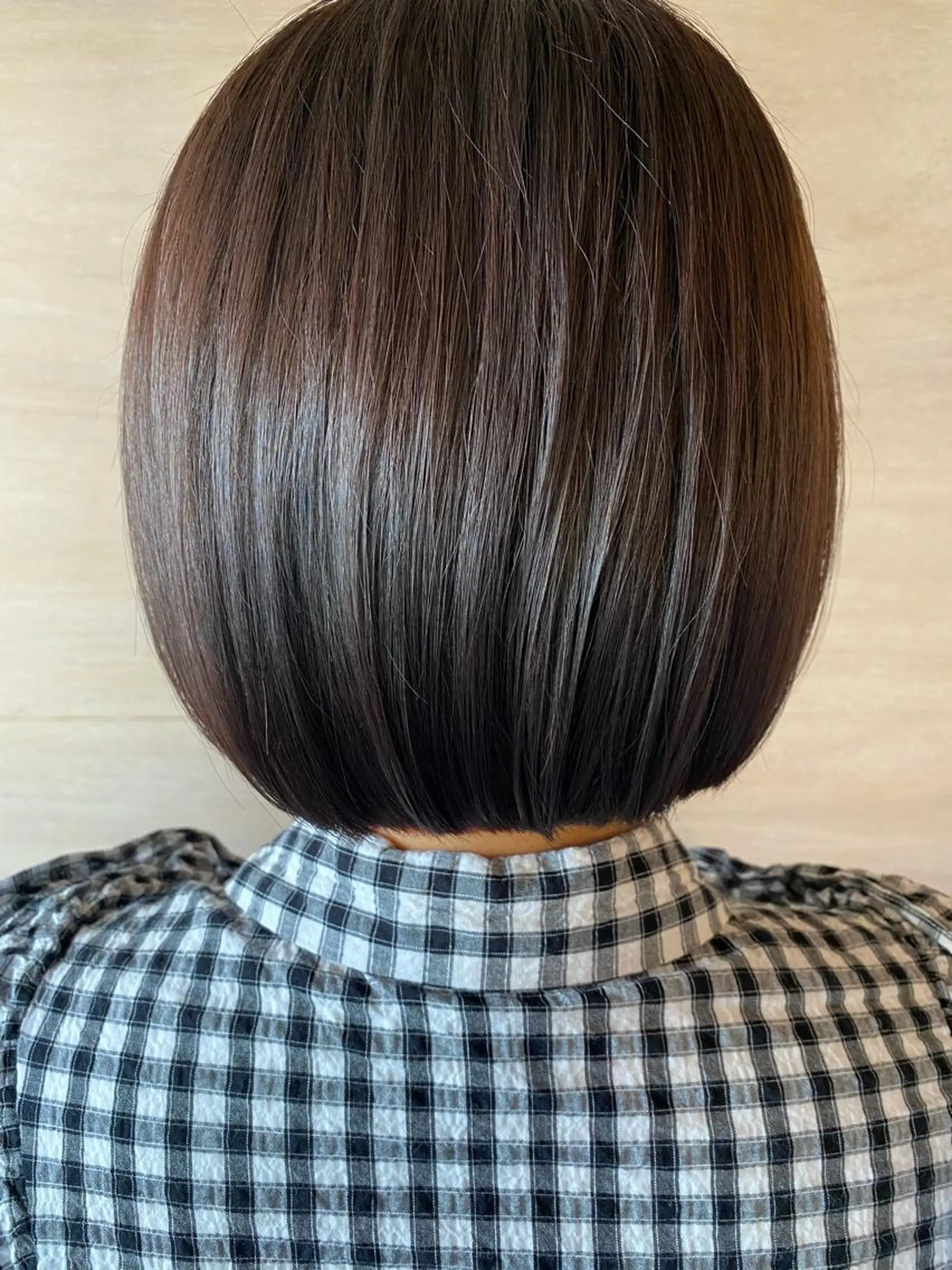 ショート カラー 切りっぱなしボブ ボブ 🐼加藤 佳穂🐾のヘアスタイル