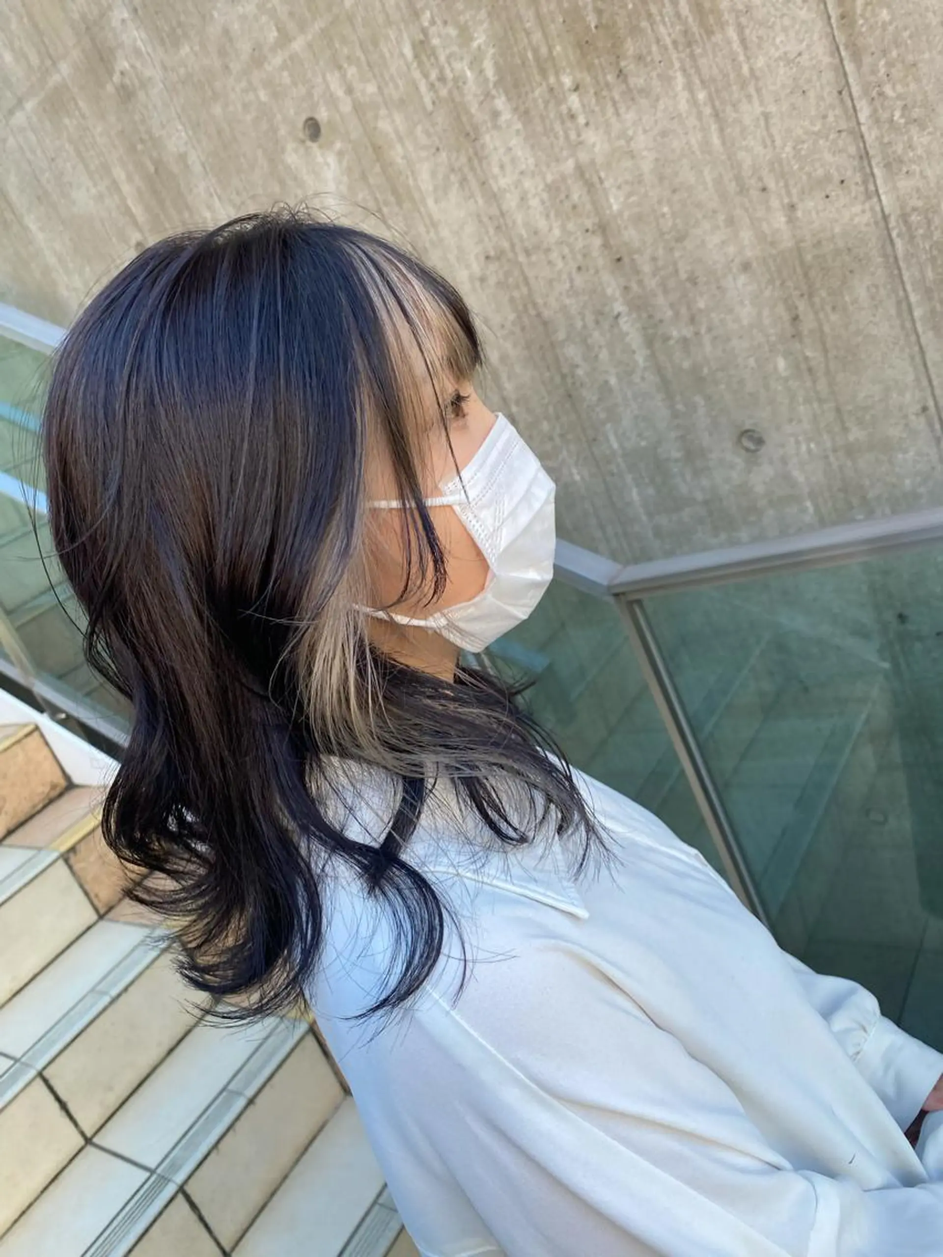 ミディアム カラー 韓国レイヤー/髪質 改善/縮毛🤍吉田のヘアスタイル