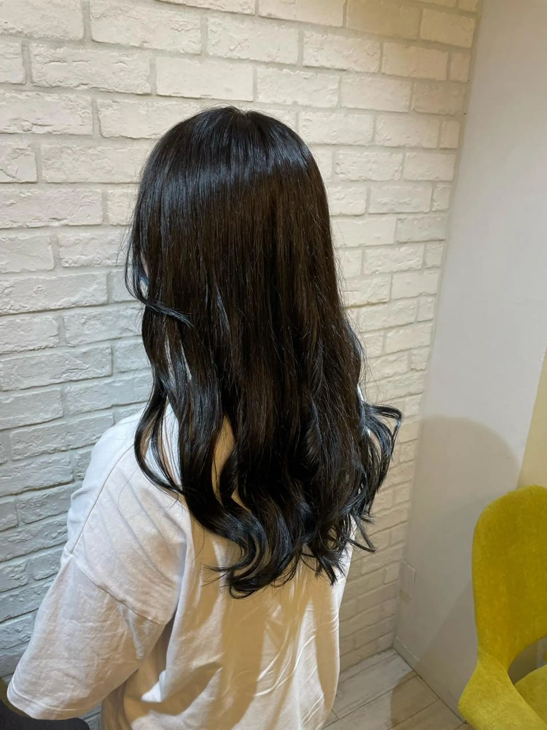 ロング カラー ブルーカラー グラデーションカラー ❄️薄 仁❄️のヘアスタイル