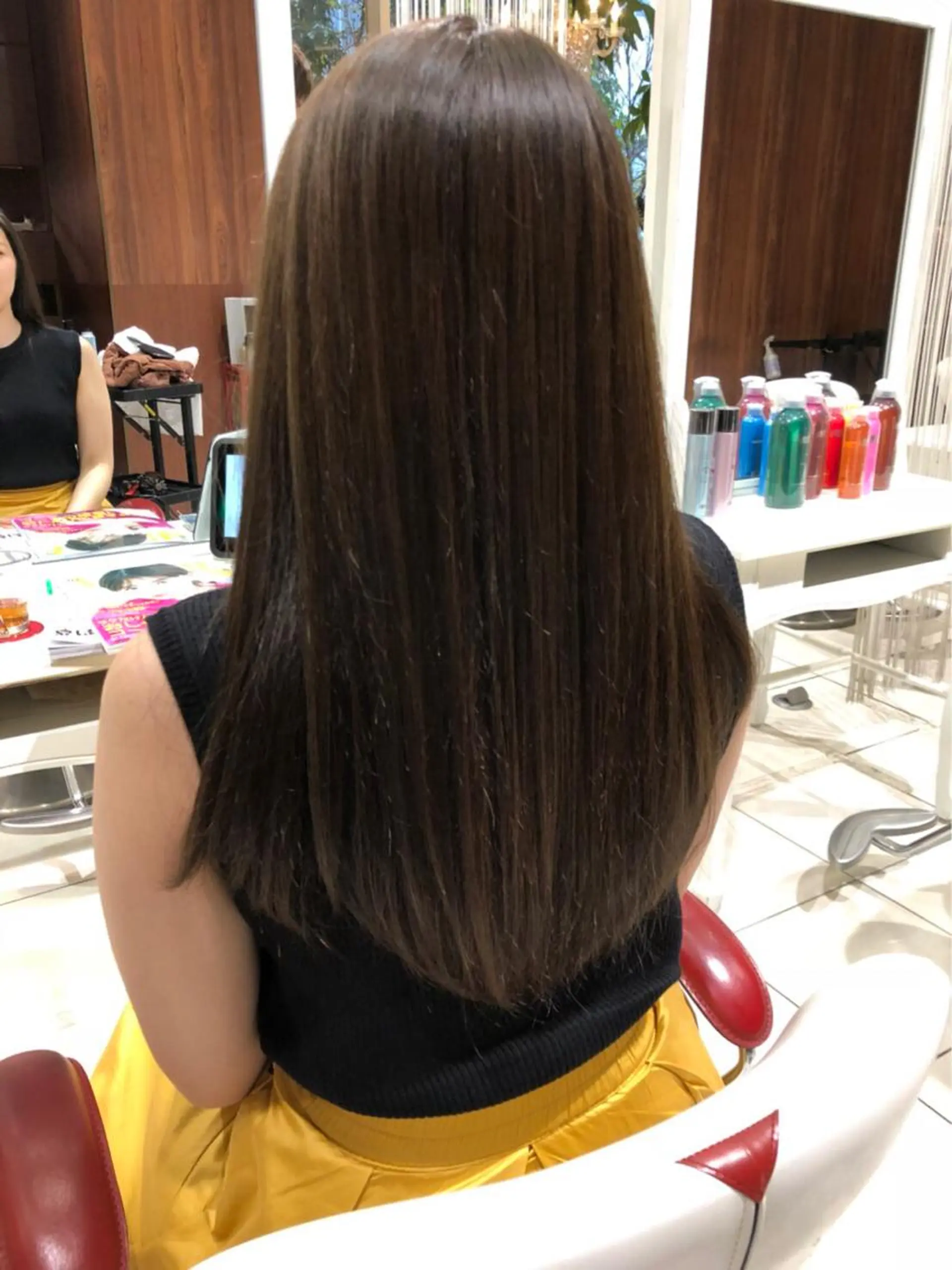 ロング ハイライト 松本 将太のヘアスタイル