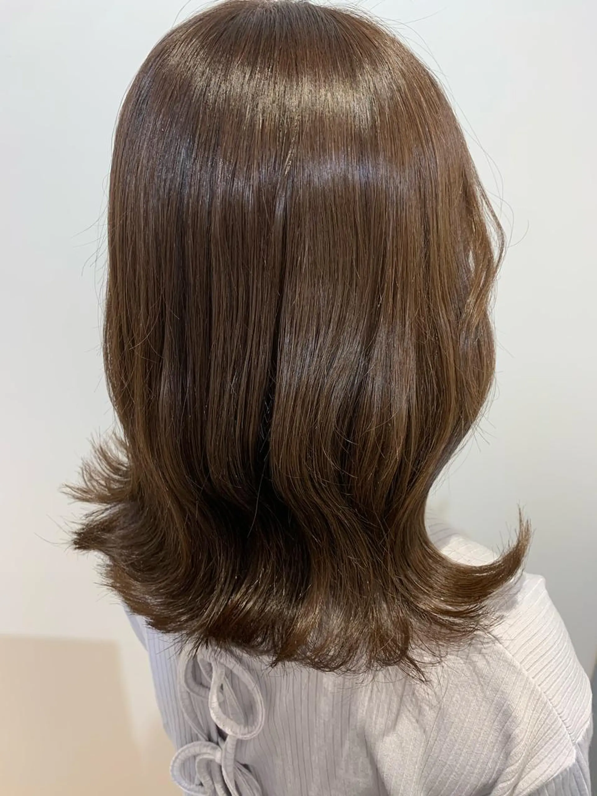 ミディアム 🍓韓国ヘア レイヤ ーカット🍓笠原 葵のヘアスタイル