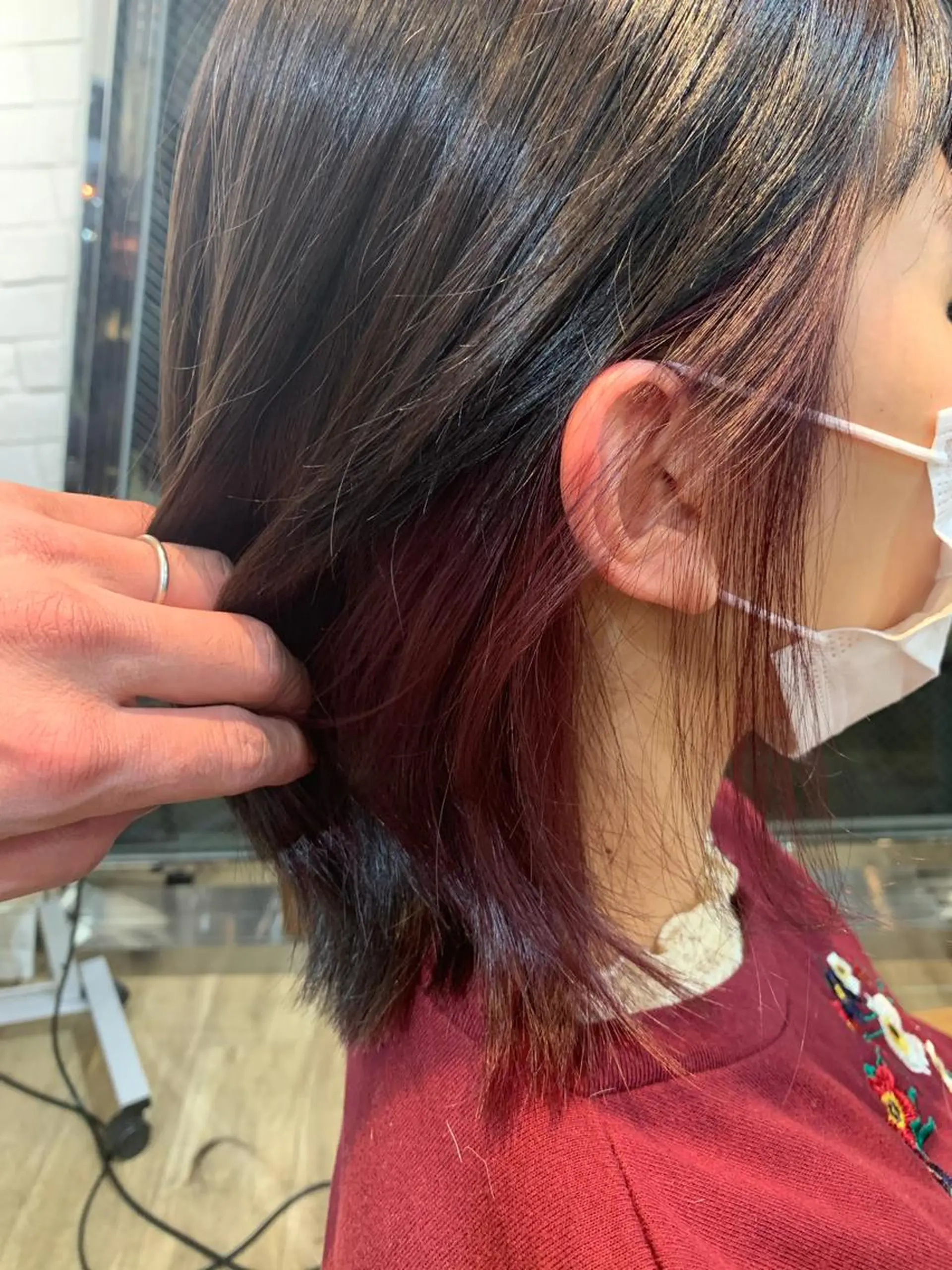 カラー 四ッ井 翔のヘアスタイル