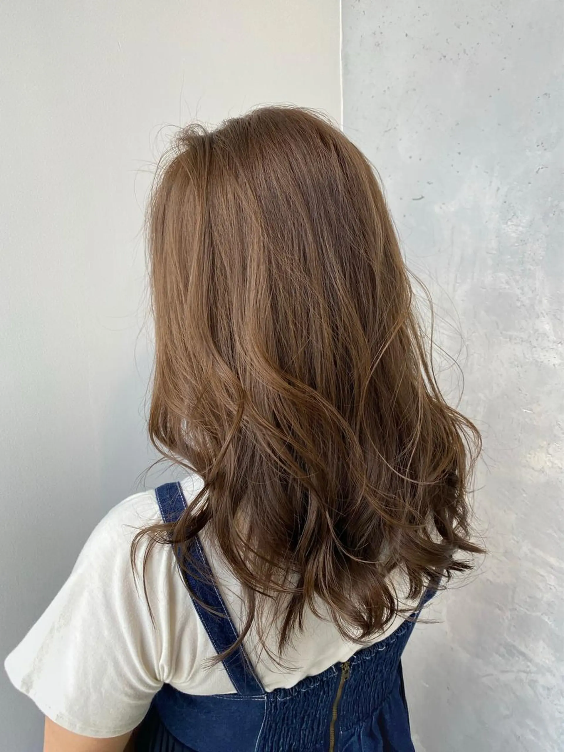 ロング カラー ヘアアレンジ 【艶髪×韓国風】 毛流れ職人 RYOのヘアスタイル