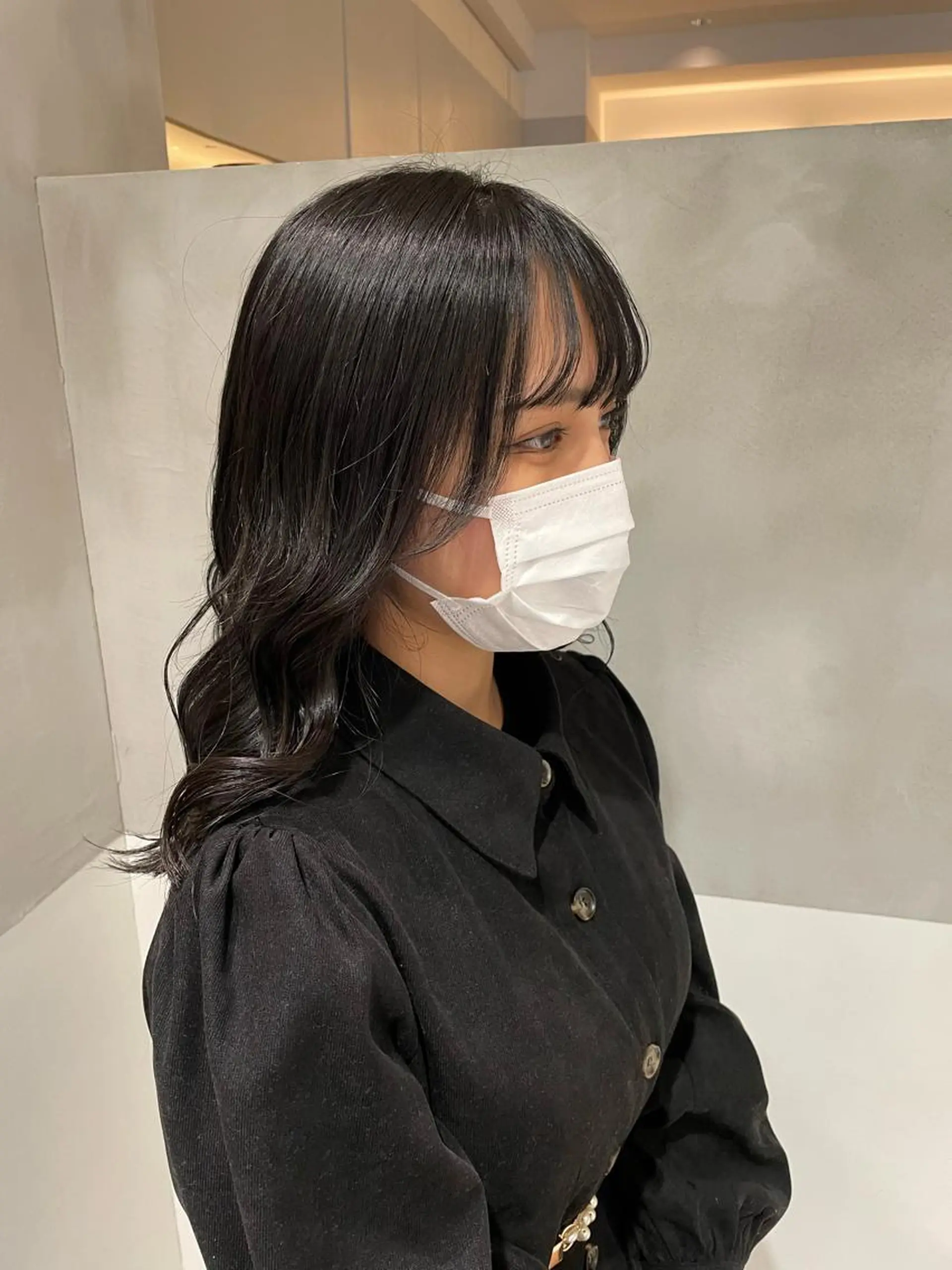 ロング ヘアカラー トリートメント ヘッドスパ ヘアセット 透明感 カラー✨有坂映哉のヘアスタイル