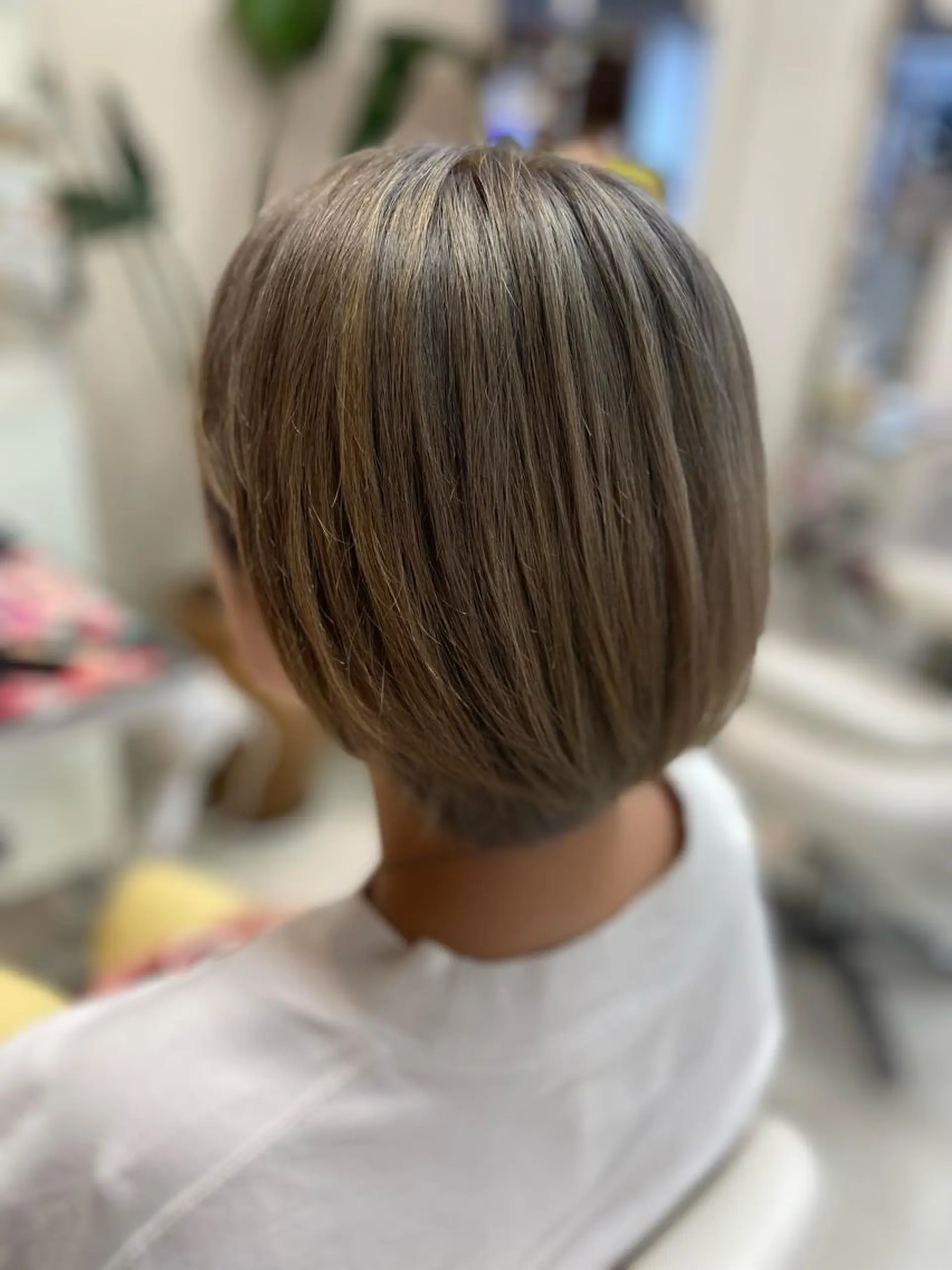 ショート カラー ヘアカラー 菊地 美憂のヘアスタイル