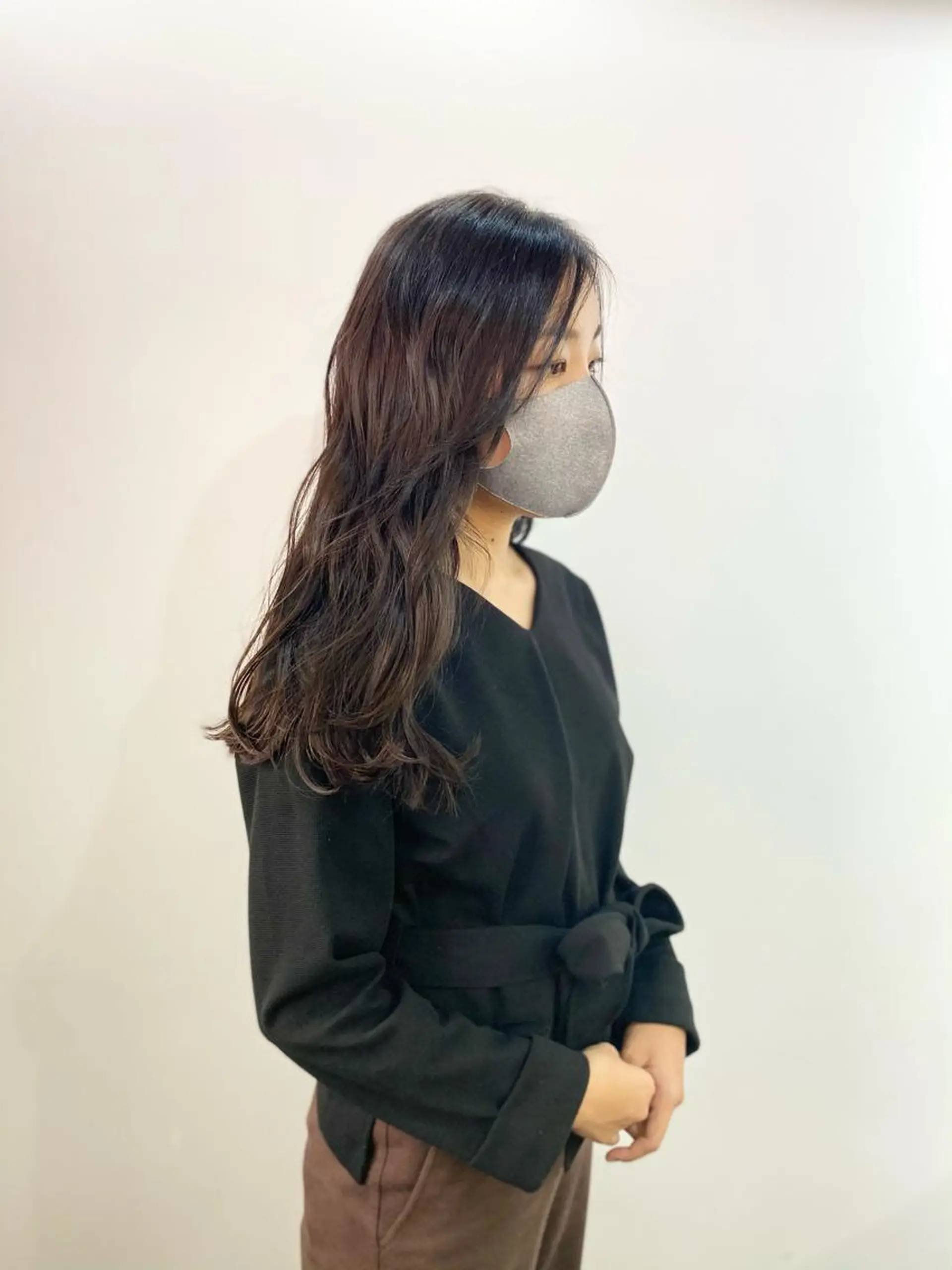 ロング opus 店長大和 レイヤー/赤み消しのヘアスタイル