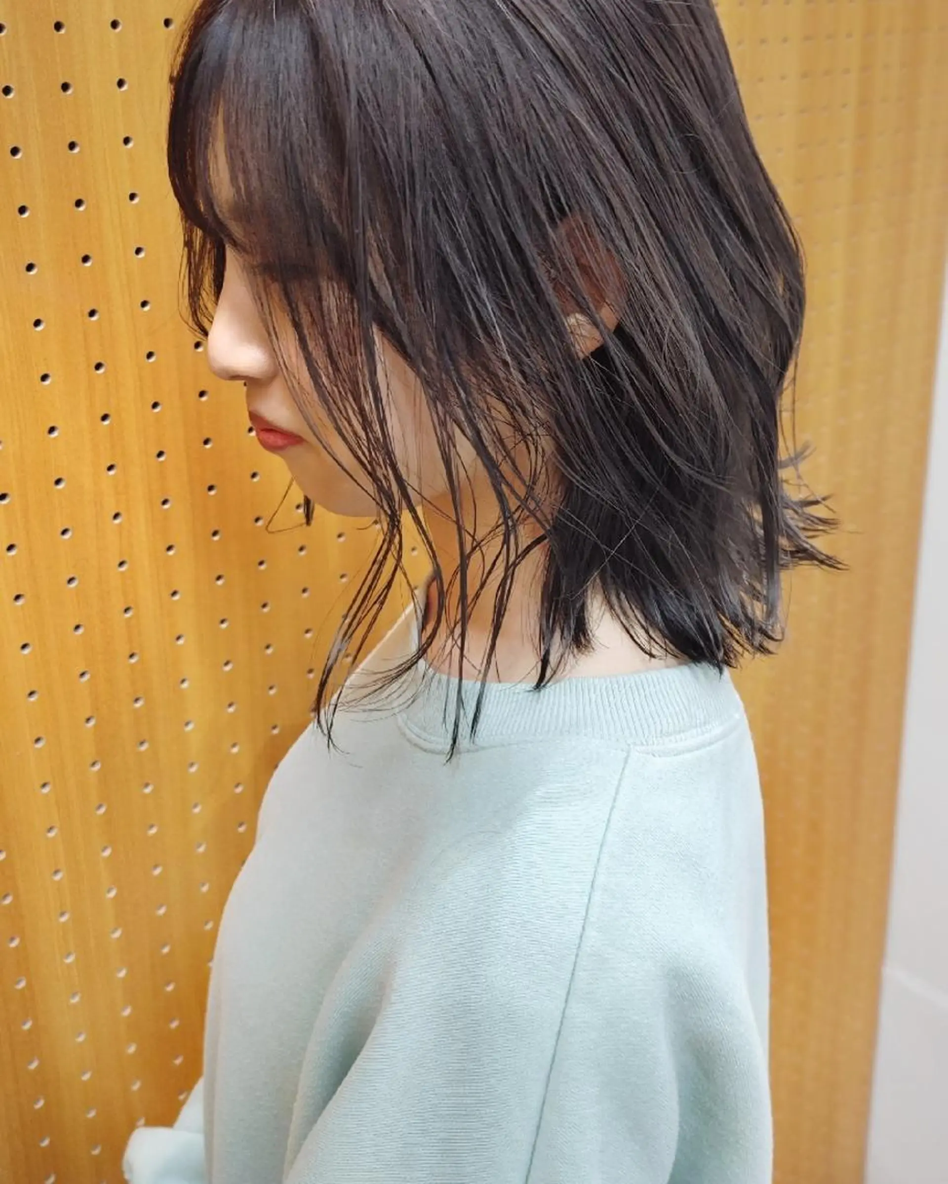 ロング カラー ヘアアレンジ グレージュ ロング 杉本 直樹のヘアスタイル