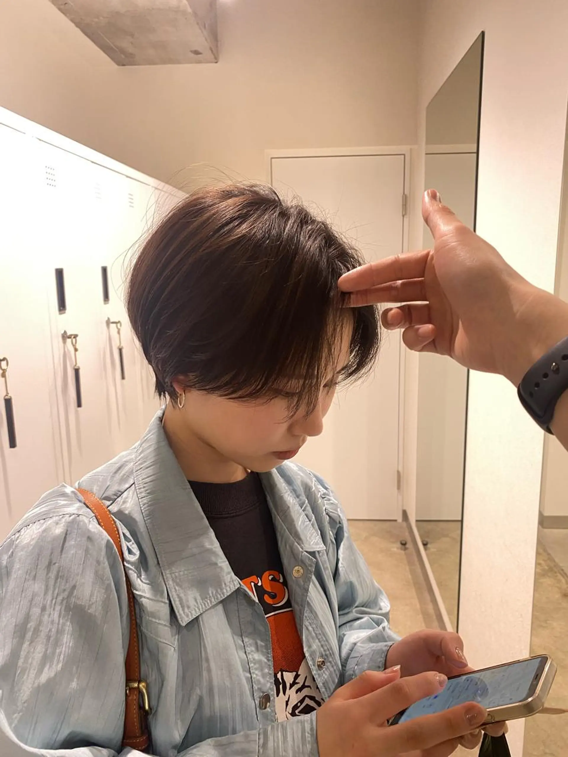 ショート nex the salon coall所属・🫧似合わせショート イシダ🫧のヘアスタイル