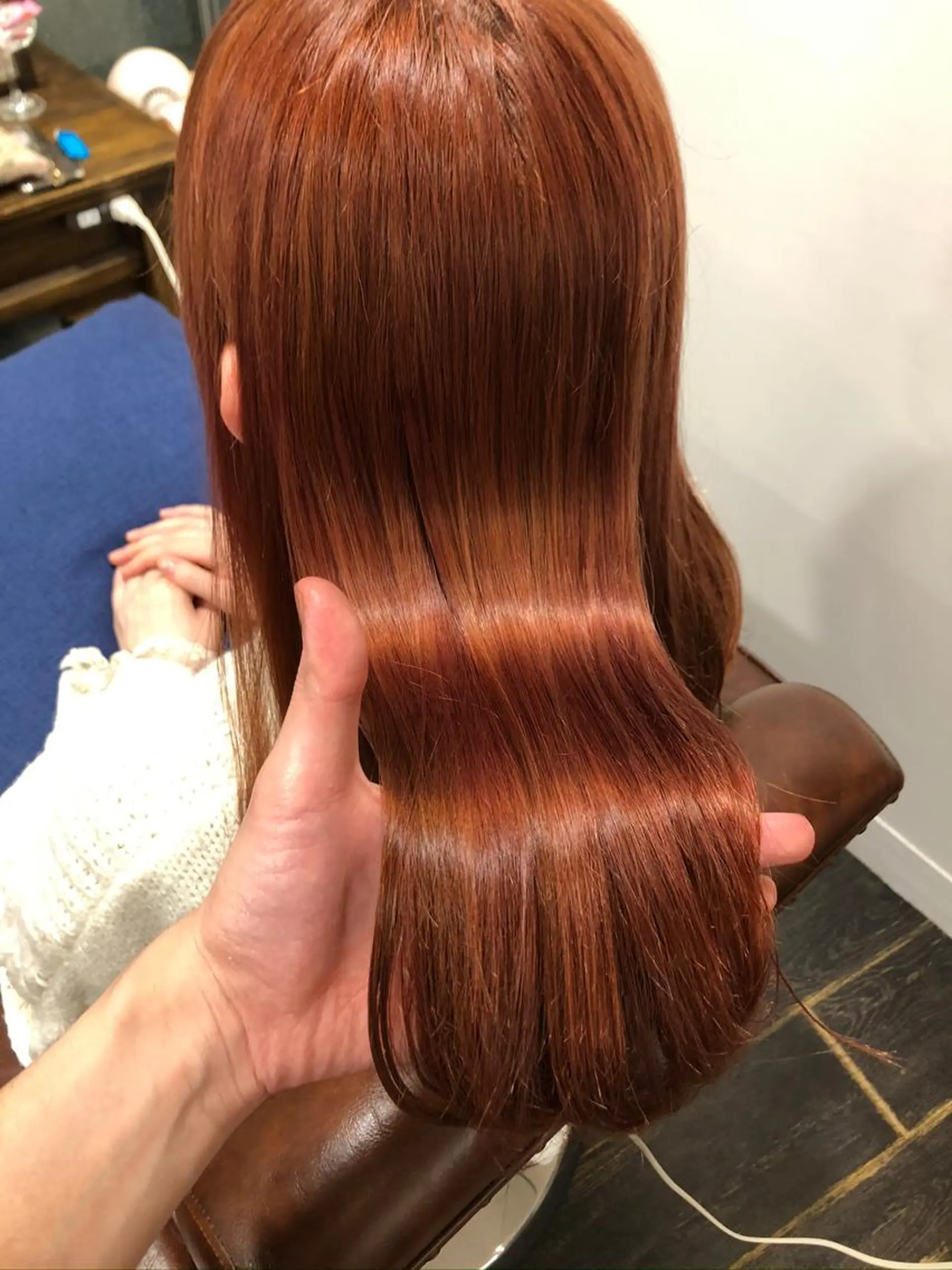 セミロング カット トリートメント 田中 優のヘアスタイル