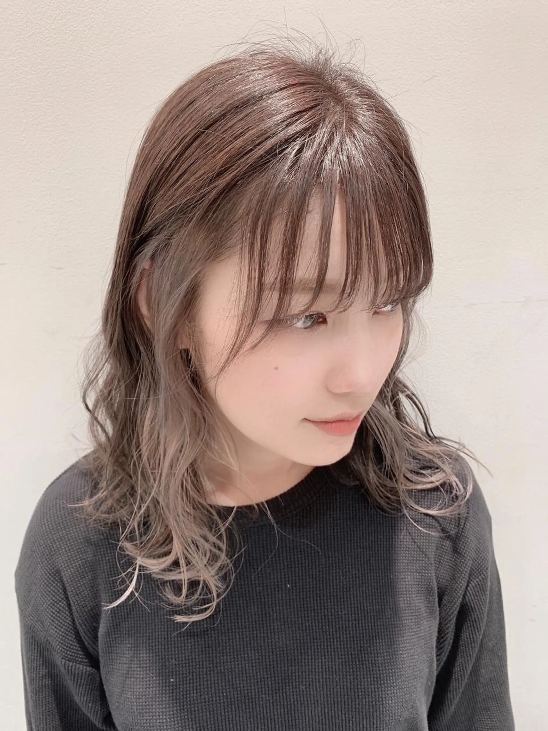 ミディアム カット ヘアカラー トリートメント 🦖鶴岡香純🦖 育休中のヘアスタイル