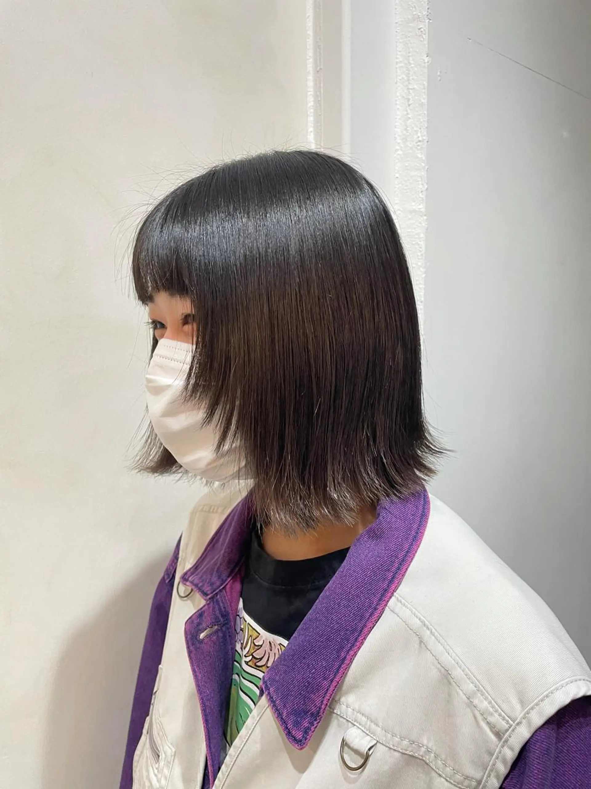 ショート カラー 顔周りカット カット ⌇ROMEO京橋店⌇ 鎌谷明星🪷のヘアスタイル