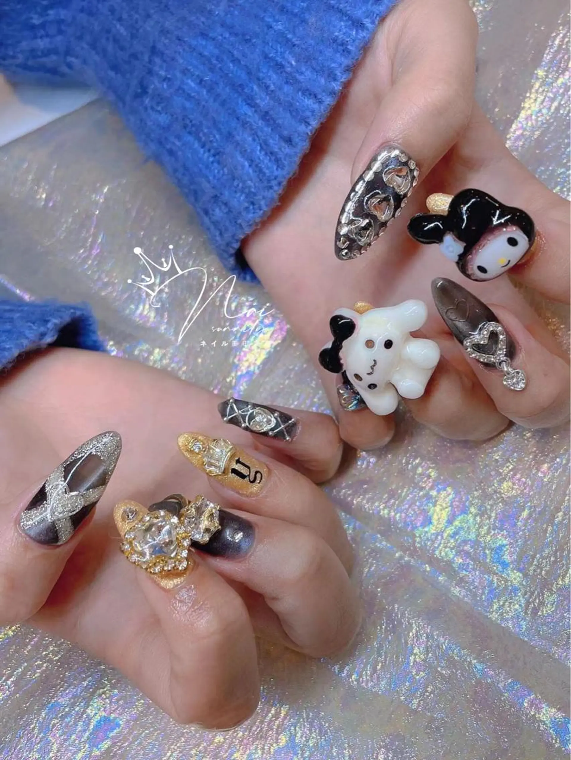 ネイル 長さだし専門店 M2　rikaのネイルデザイン