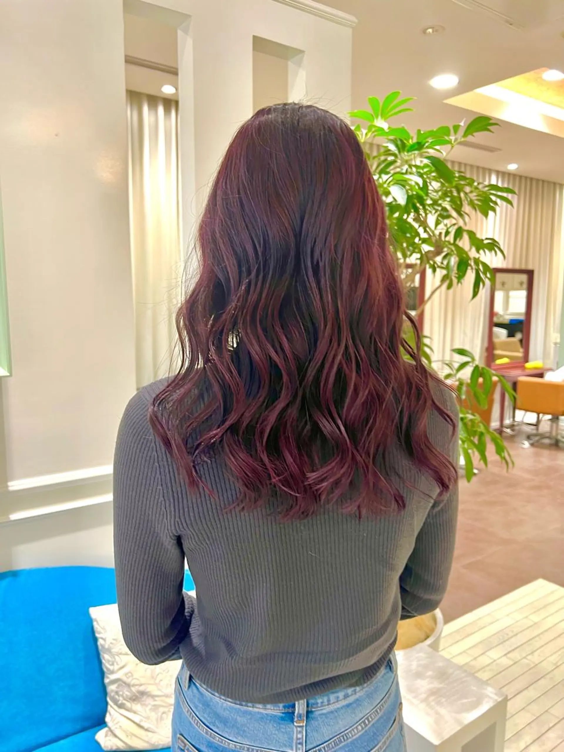 ロング カラー パーマ ヘアアレンジ ヘアカラー トリートメント ヘアセット 🌈インナーカラー ‘ショウマ’🌈のヘアスタイル