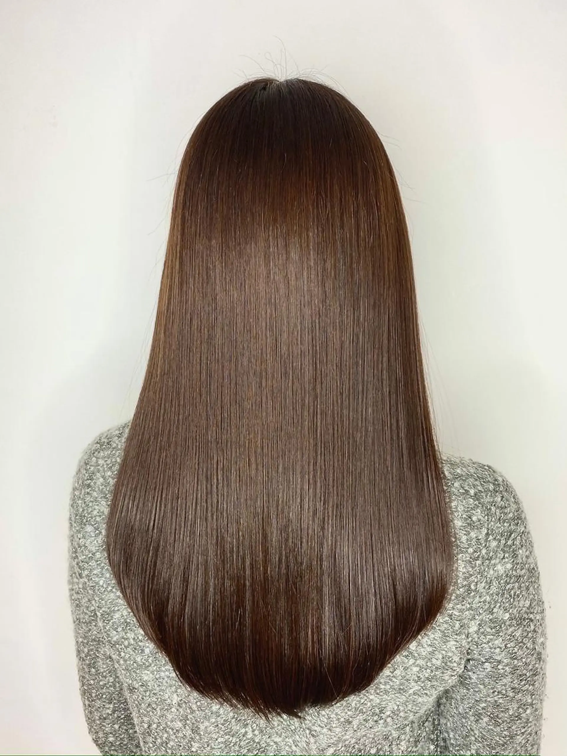 ロング ヘアカラー トリートメント 水原 大樹のヘアスタイル