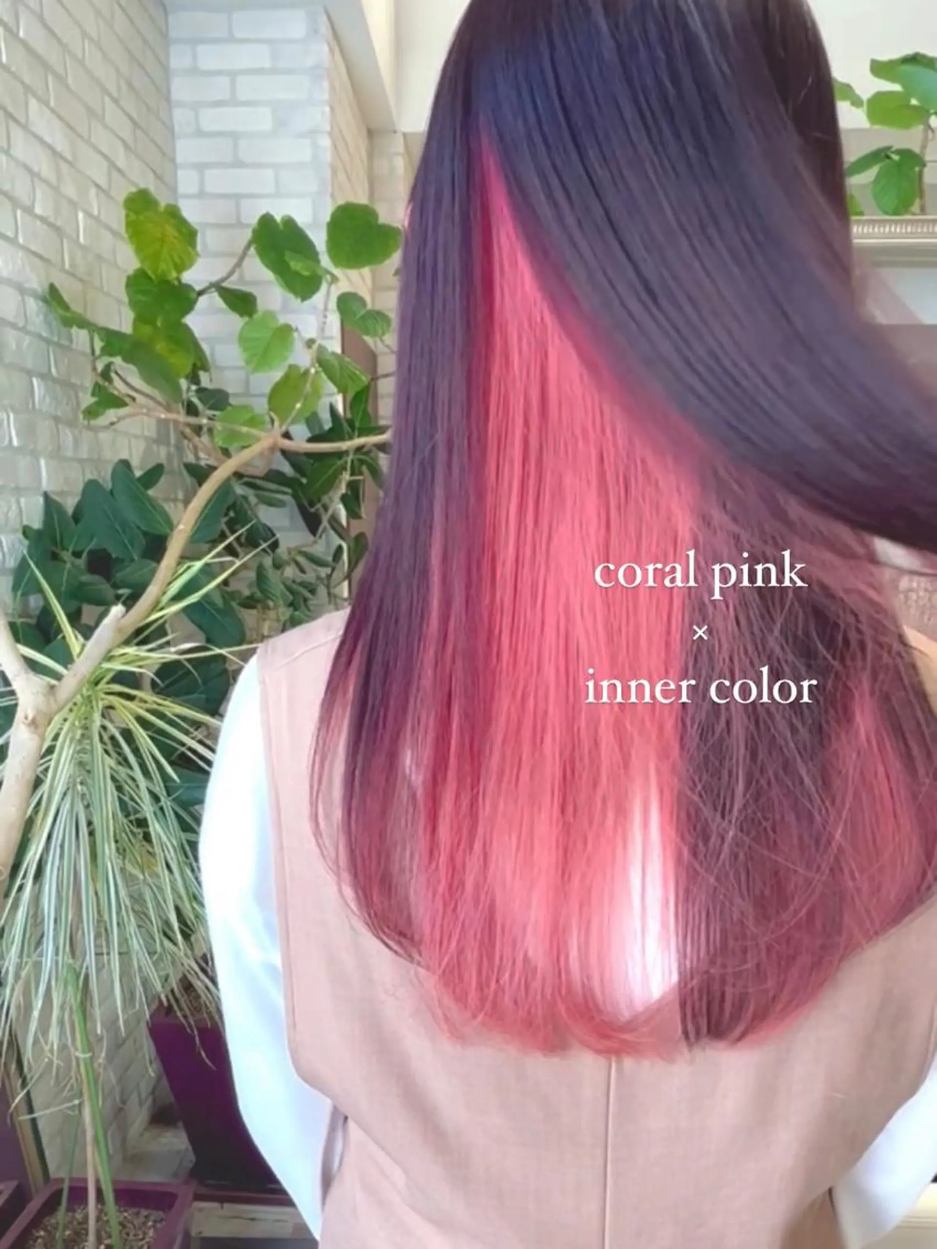 ミディアム カラー ヘアアレンジ ブリーチなし/ レイヤー🌿runaのヘアスタイル