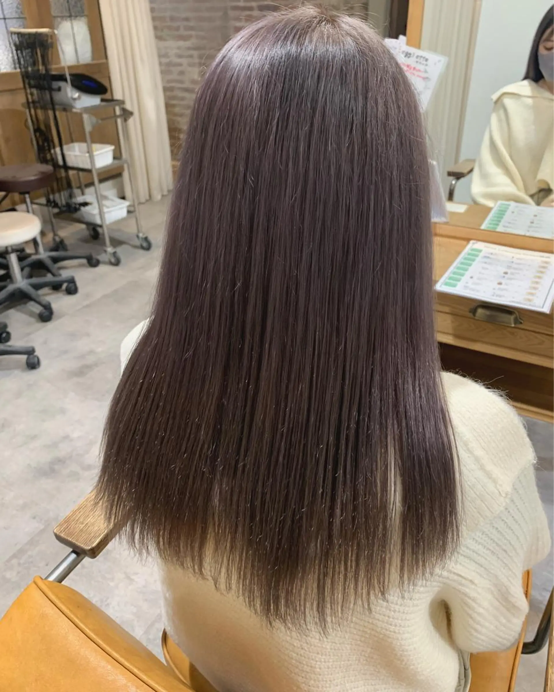 セミロング ブリーチ/アレンジ 天満/chihiroのヘアスタイル