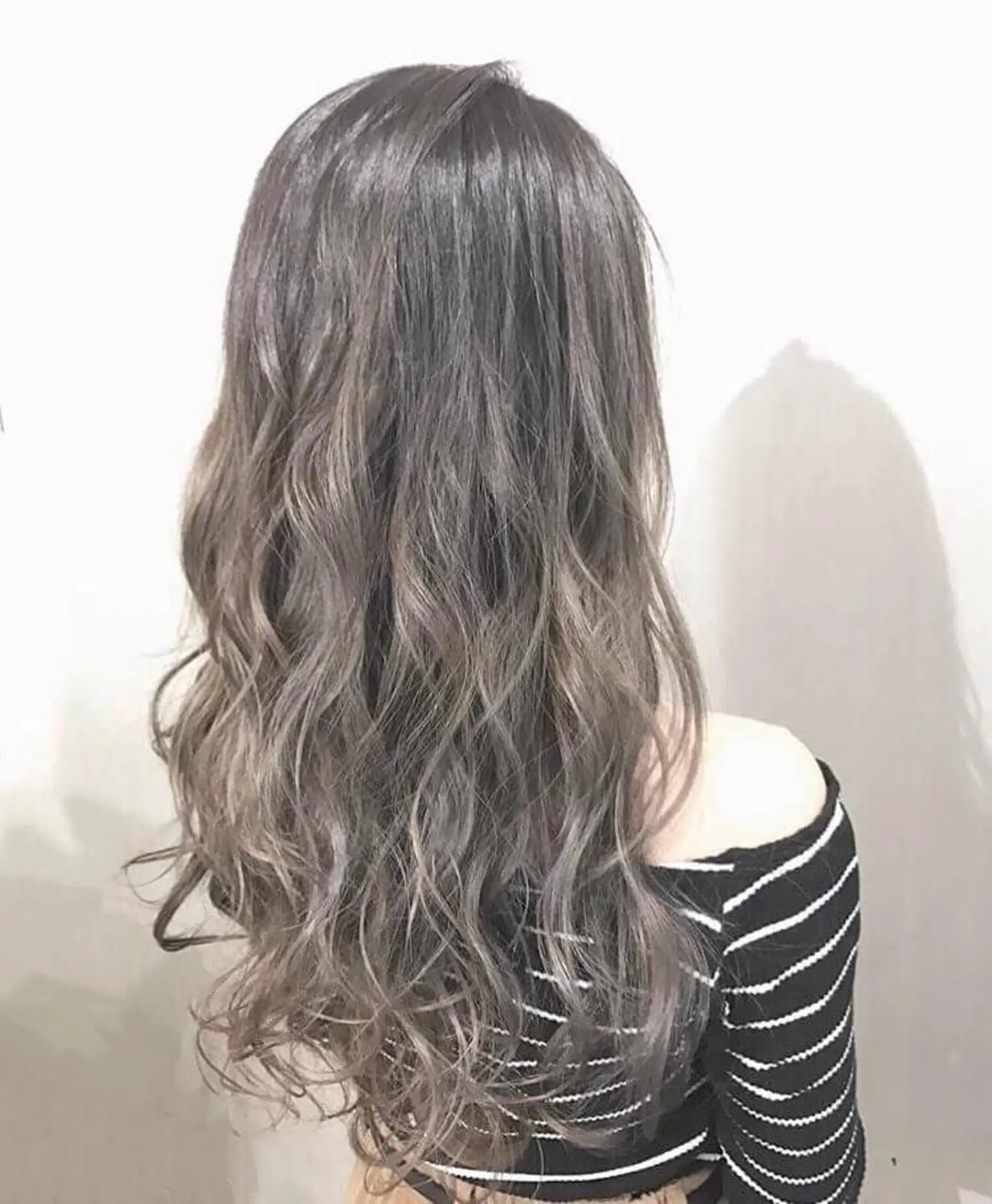 ロング カラー チビ編み込みエクステ シールEXどぅ〜すのヘアスタイル