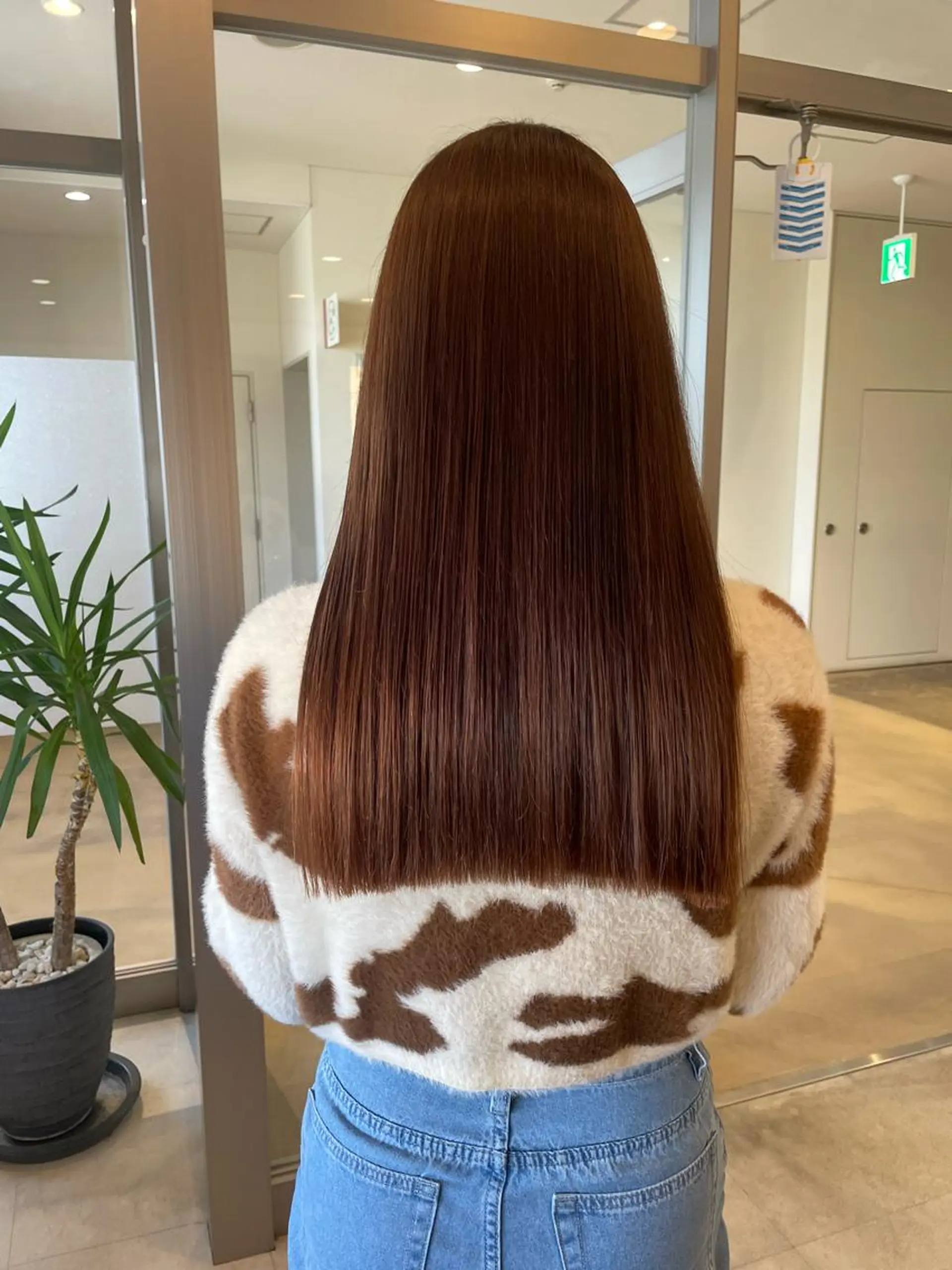 ロング 中尾 唯音名のヘアスタイル