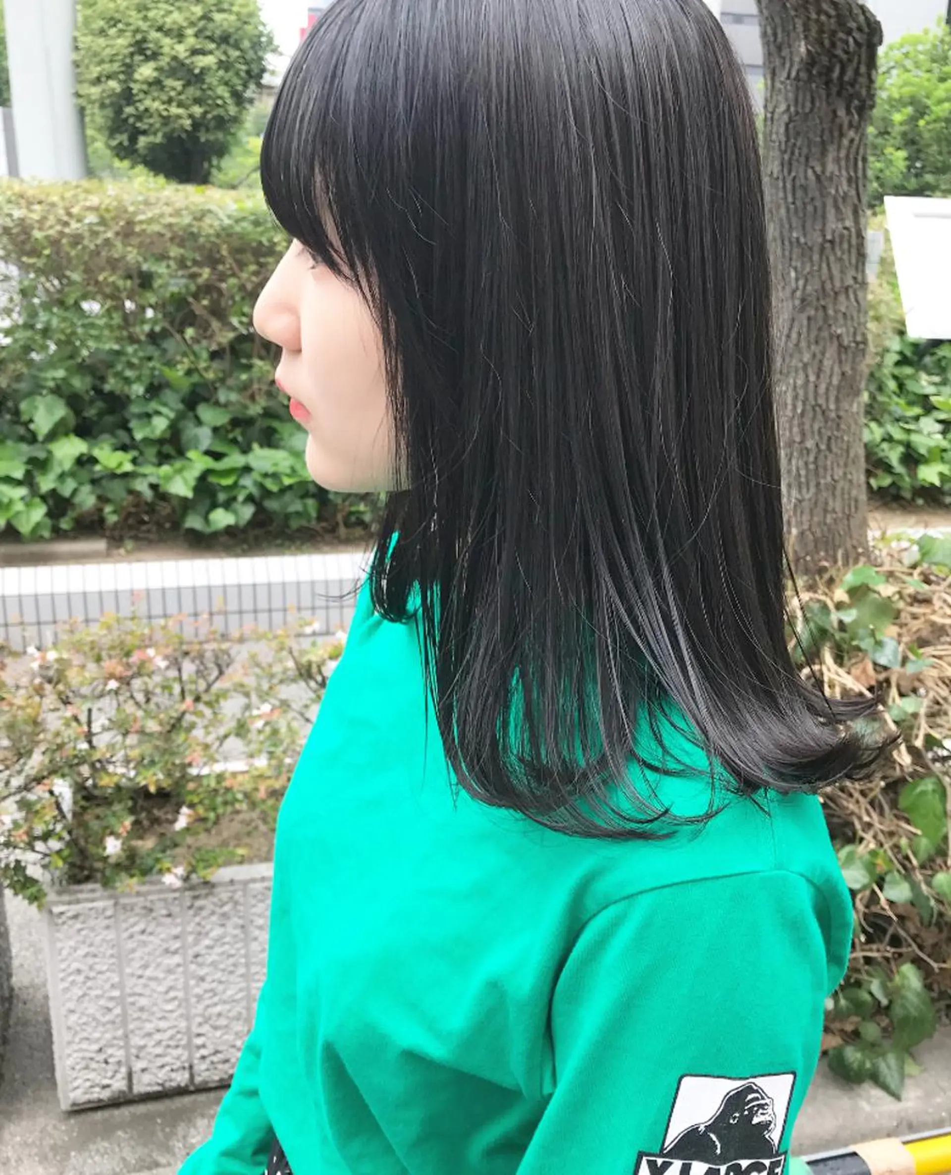 セミロング カラー 🧡色落ちまで2度綺 麗なカラー🧡ヨシキのヘアスタイル